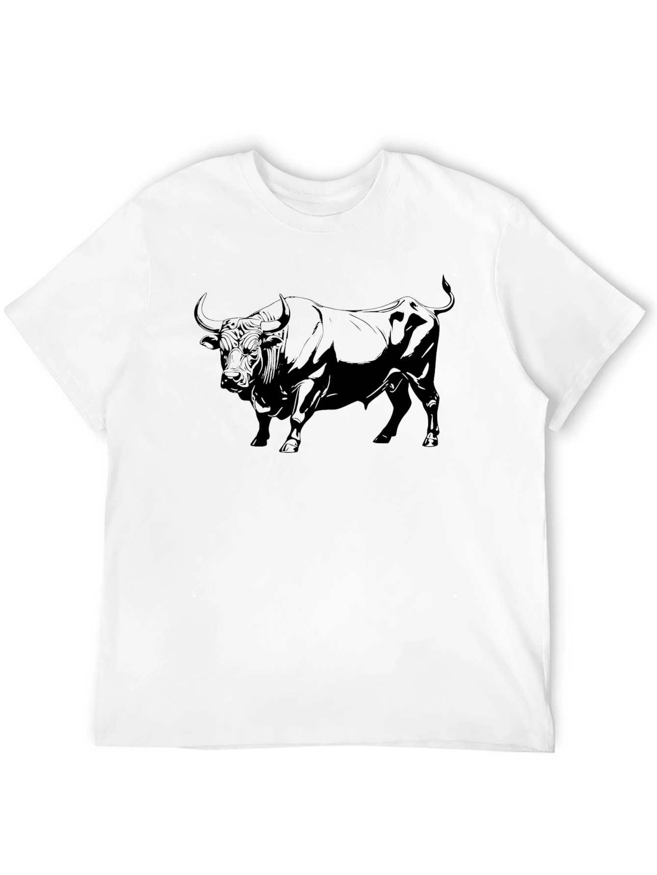 Black Bull Graphic Tee - Bold & Stylish