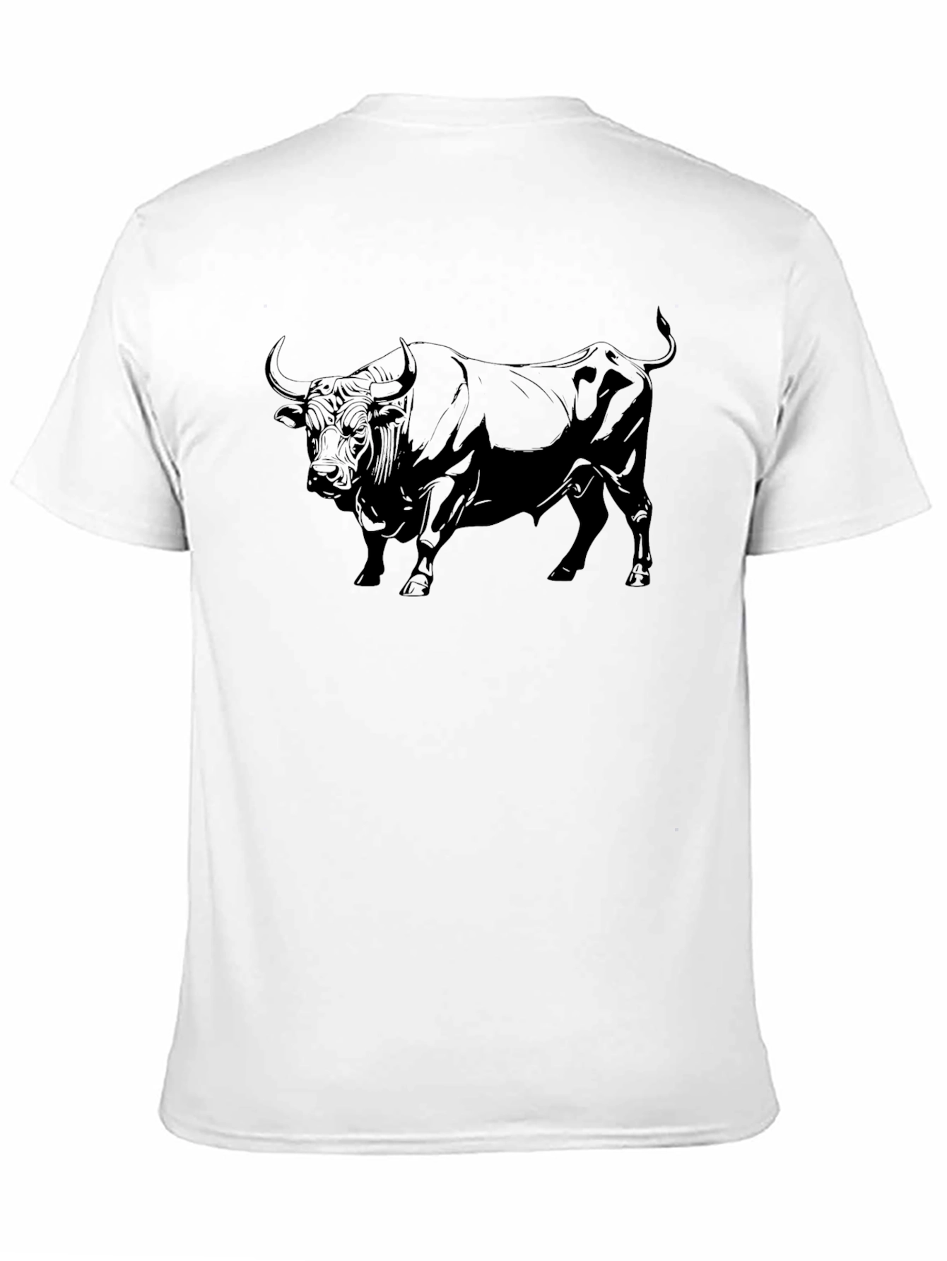 Black Bull Graphic Tee - Bold & Stylish