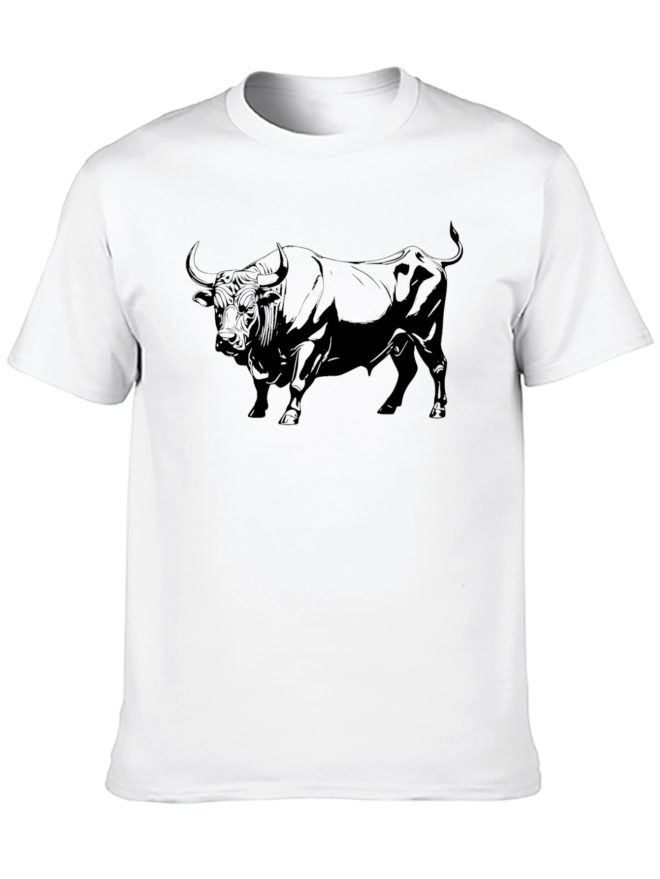 Black Bull Graphic Tee - Bold & Stylish