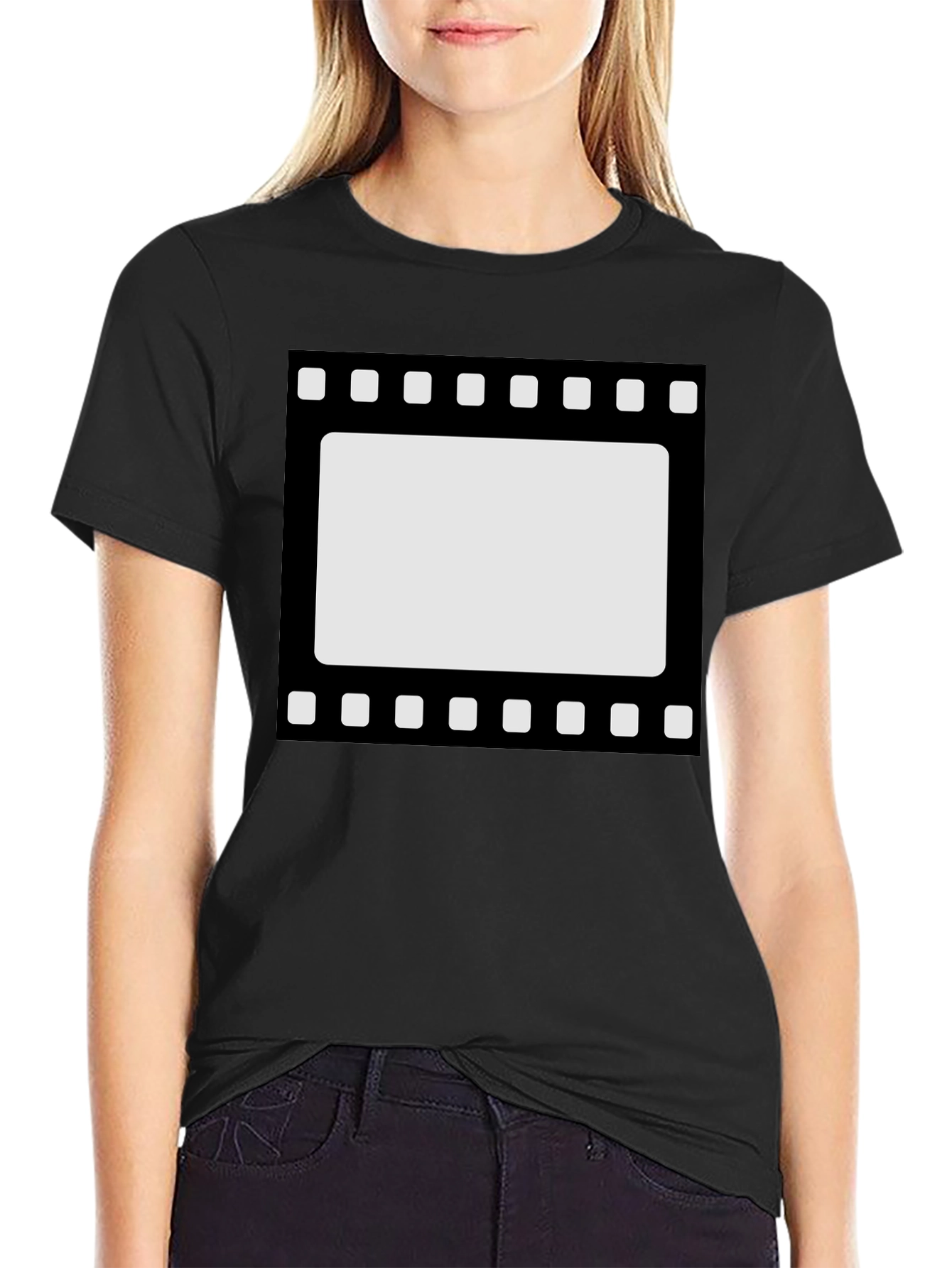 Movie Film Strip T-Shirt - Retro Cinema Tee