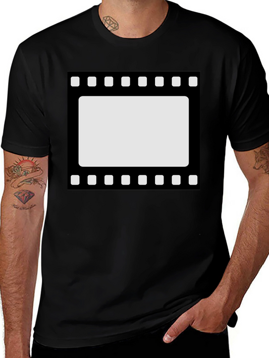 Movie Film Strip T-Shirt - Retro Cinema Tee