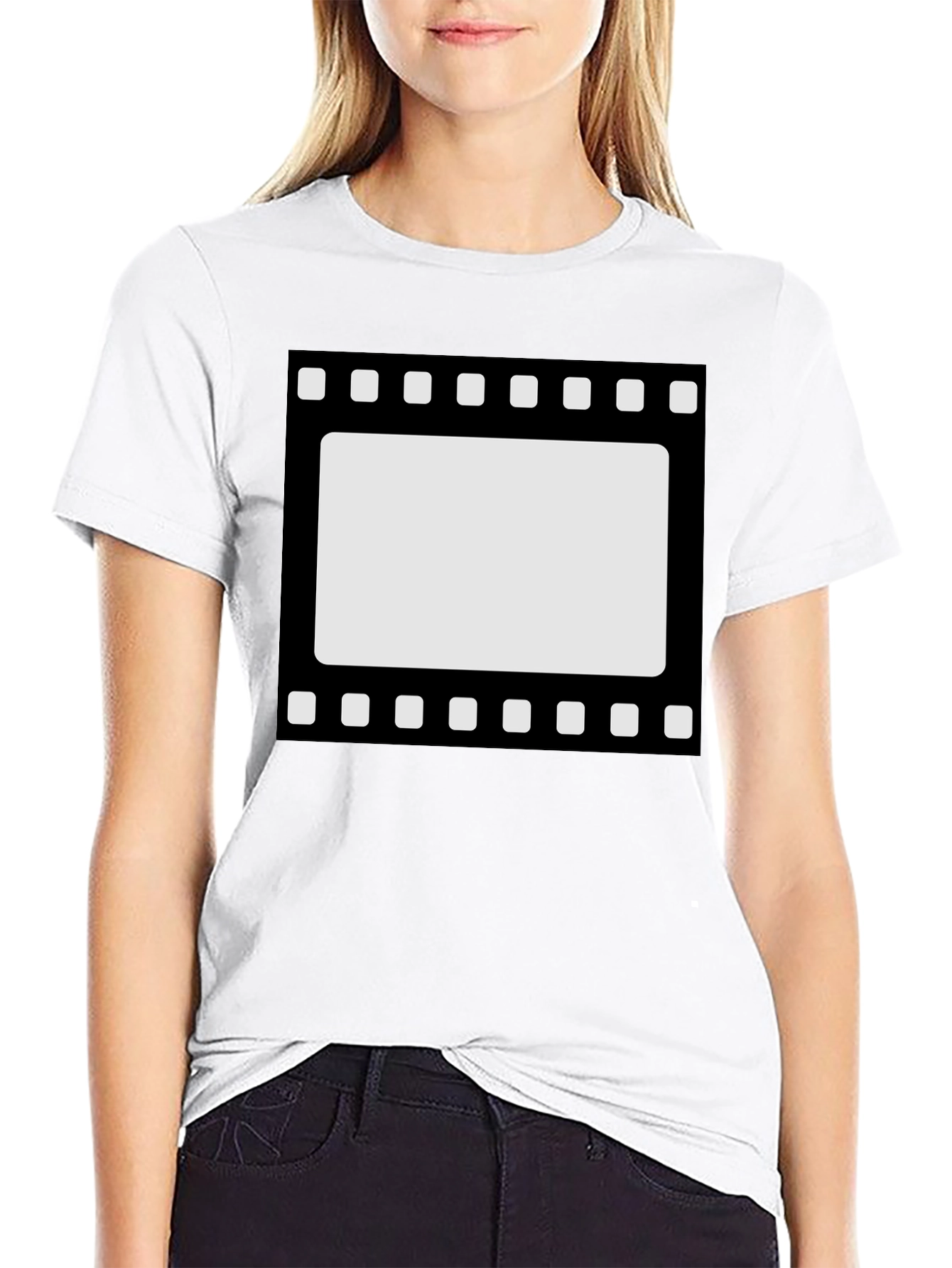 Movie Film Strip T-Shirt - Retro Cinema Tee