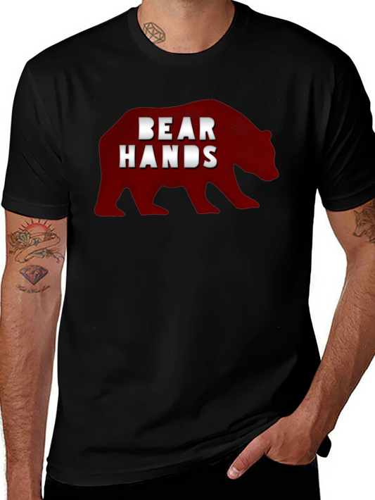 Bear Hands T-Shirt - Cool Graphic Tee for Animal Lovers