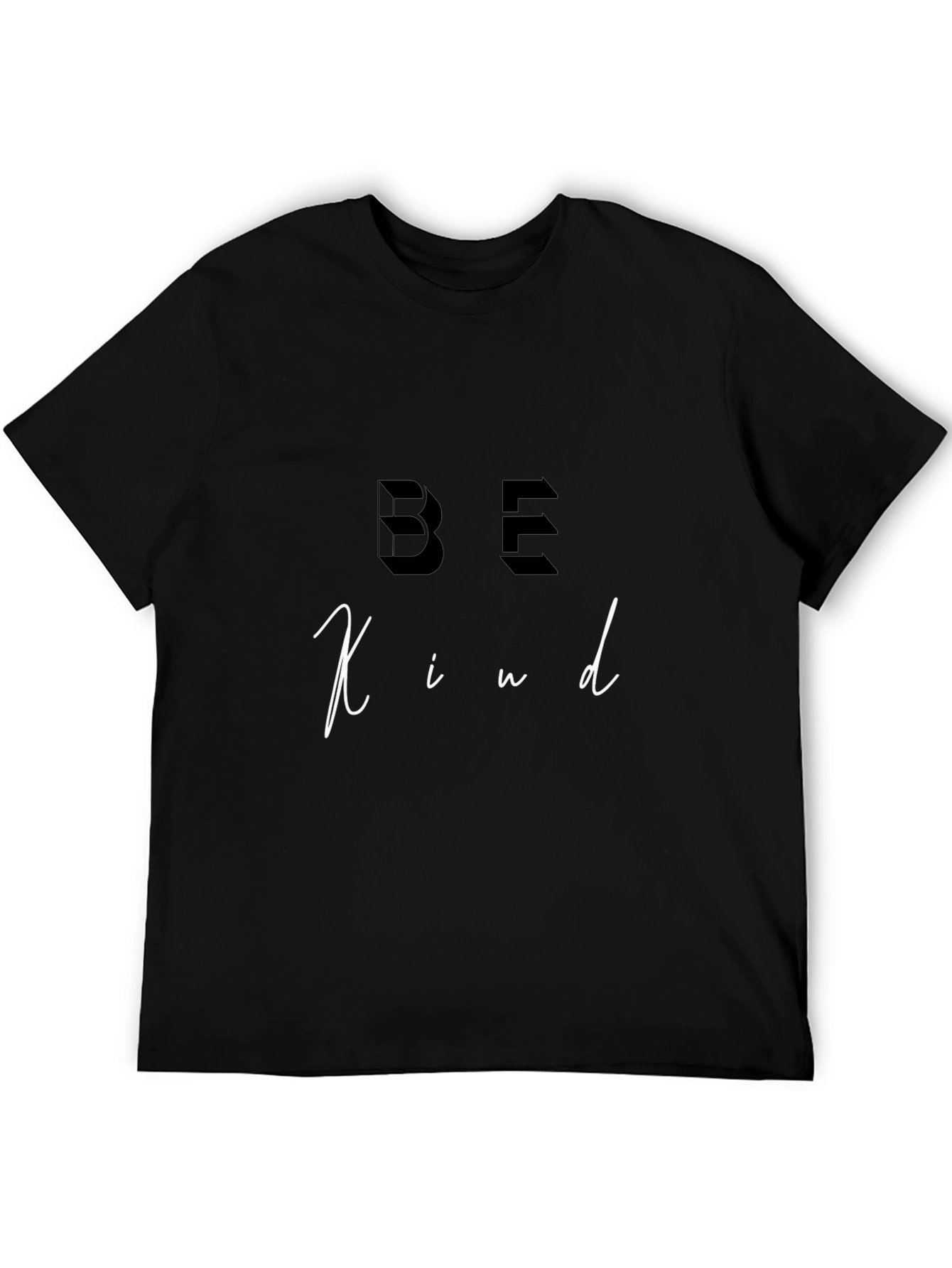 Be Kind Black Graphic Tee