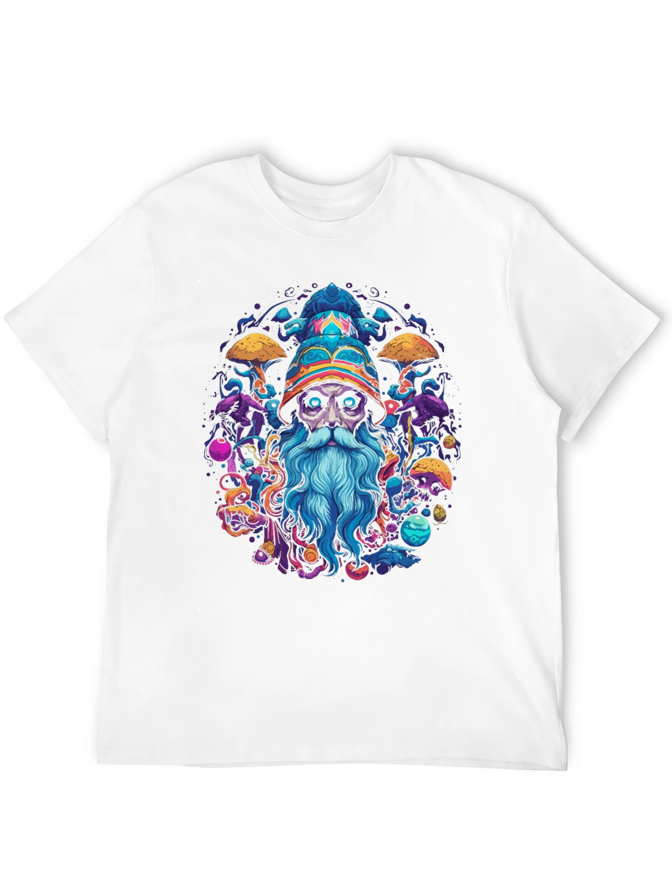 Wizard Graphic Black T-Shirt