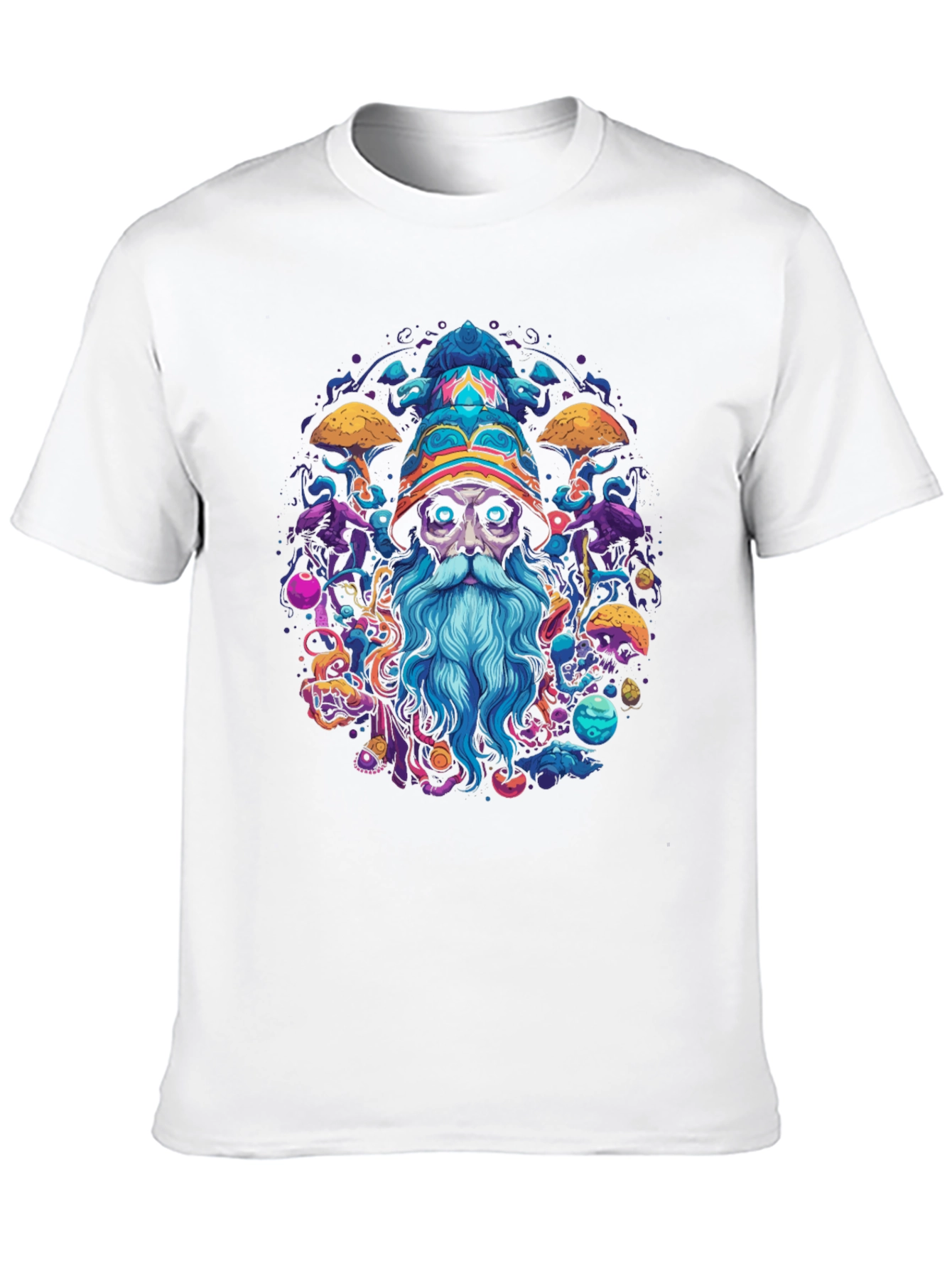 Wizard Graphic Black T-Shirt