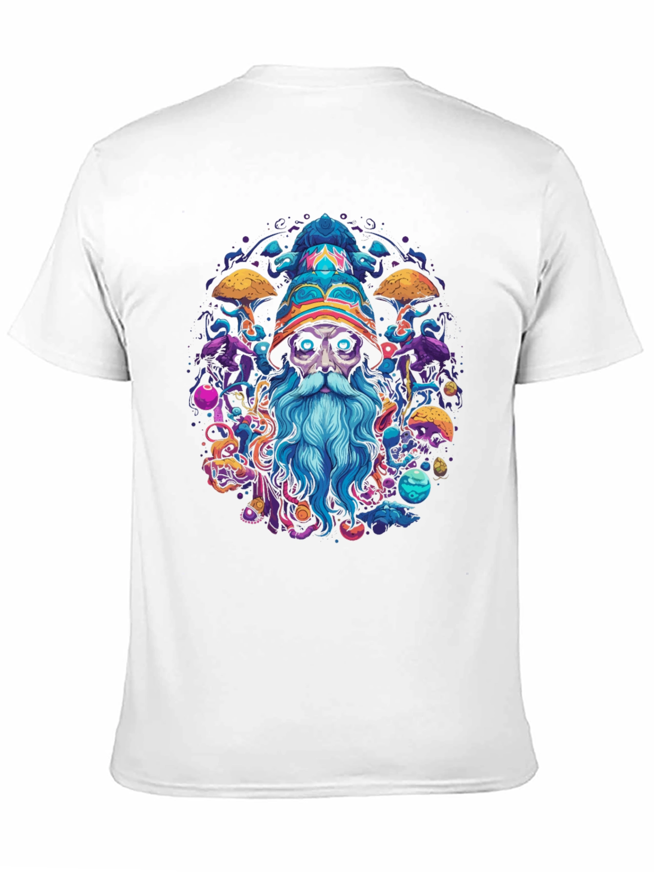 Wizard Graphic Black T-Shirt
