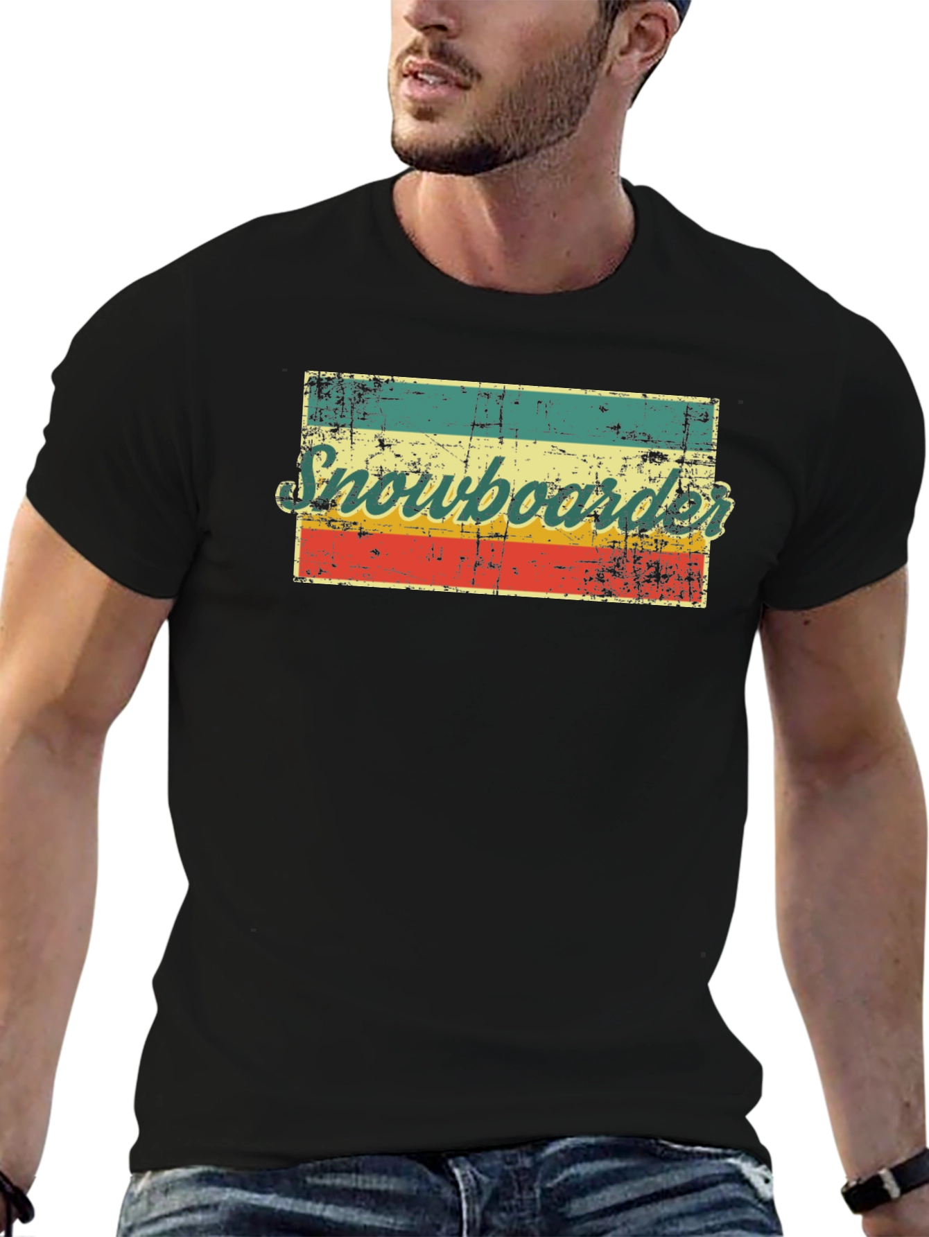 Vintage Snowboarder T-Shirt
