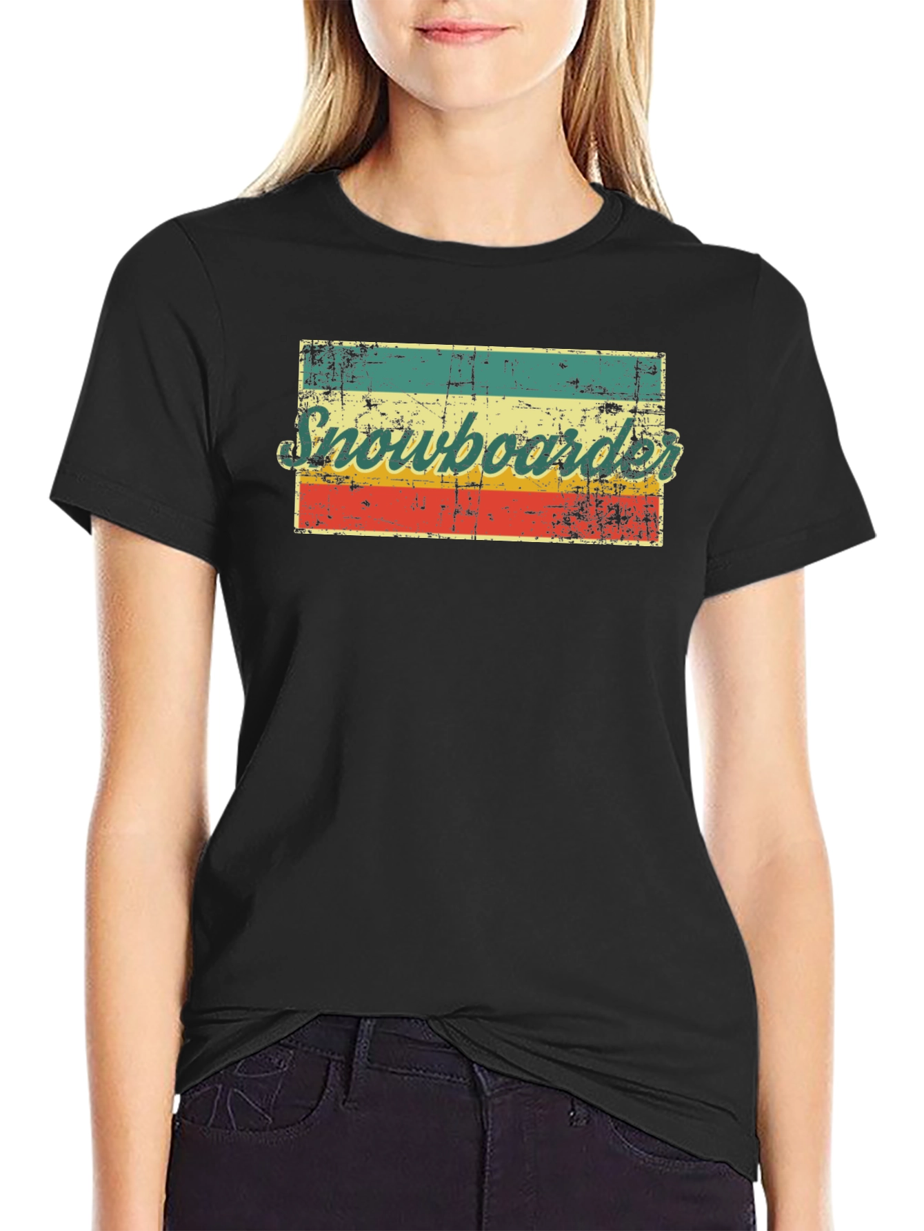 Vintage Snowboarder T-Shirt