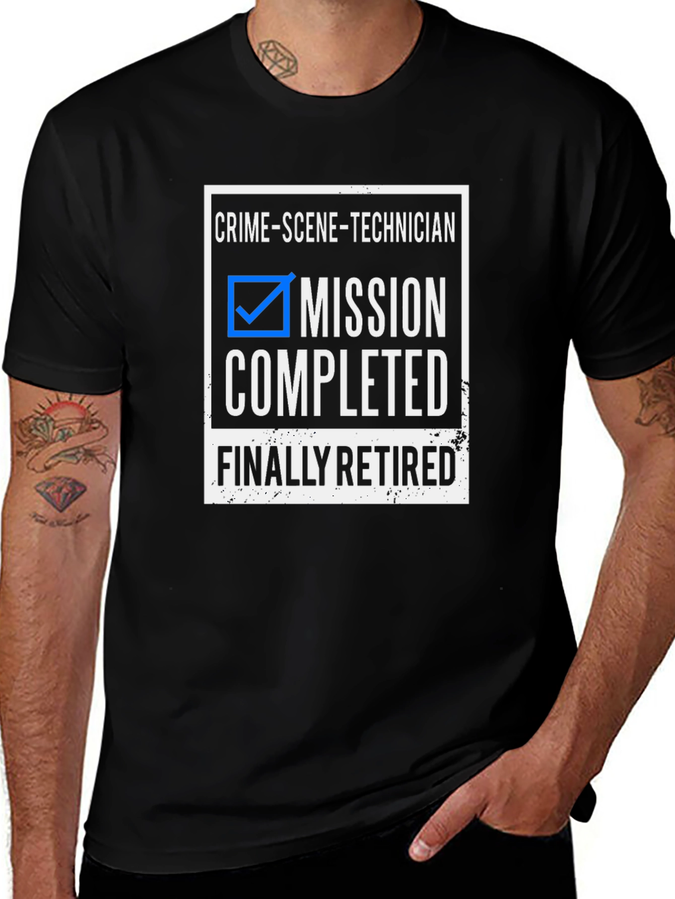 Retired Crime Scene Technician T-Shirt