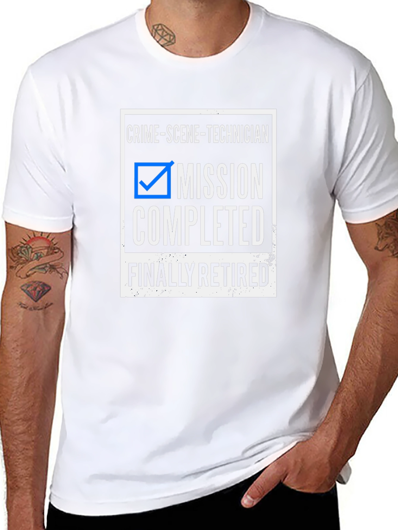 Retired Crime Scene Technician T-Shirt