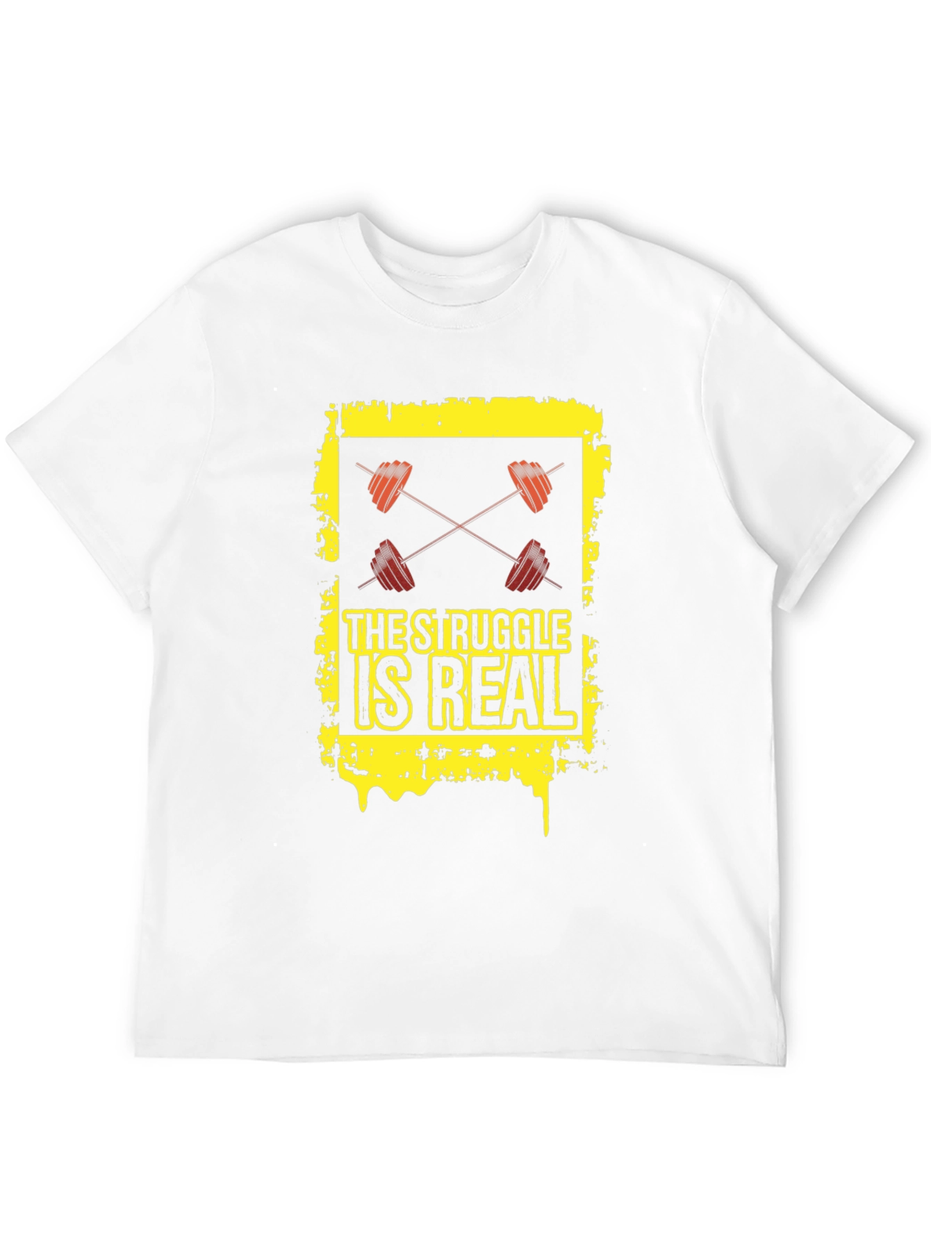 The Struggle Is Real Gym T-Shirt