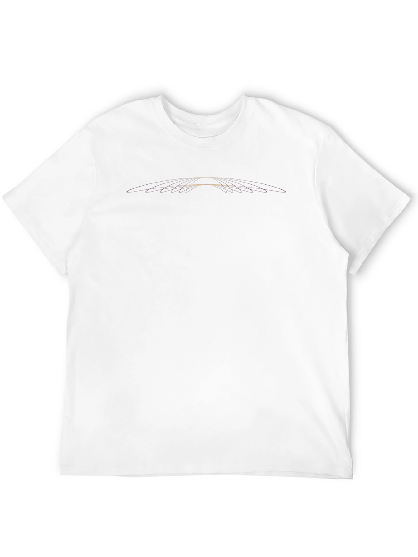 Modern Black T-Shirt with Abstract Graphic