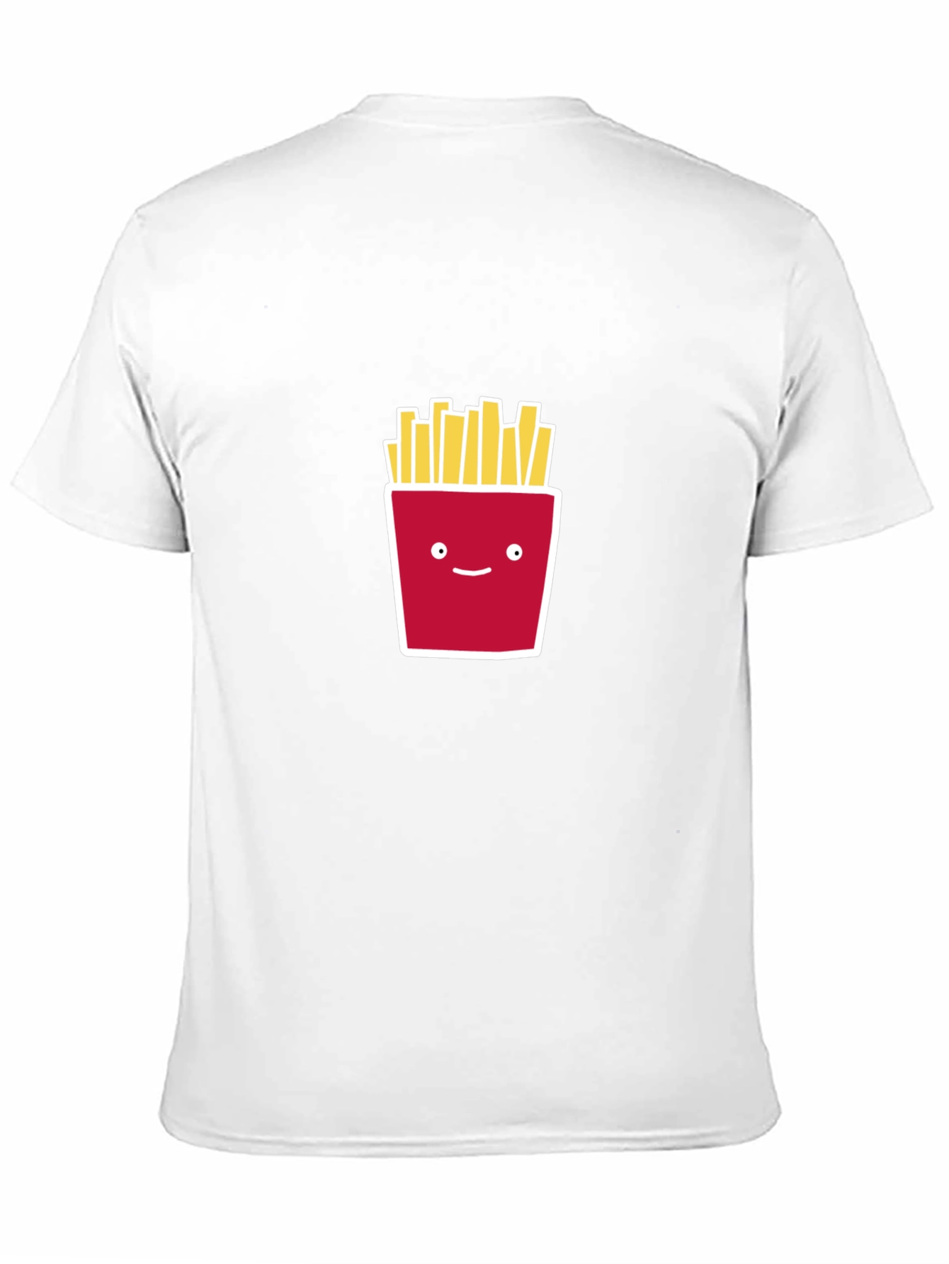 French Fries Graphic Tee - Unisex Black T-Shirt