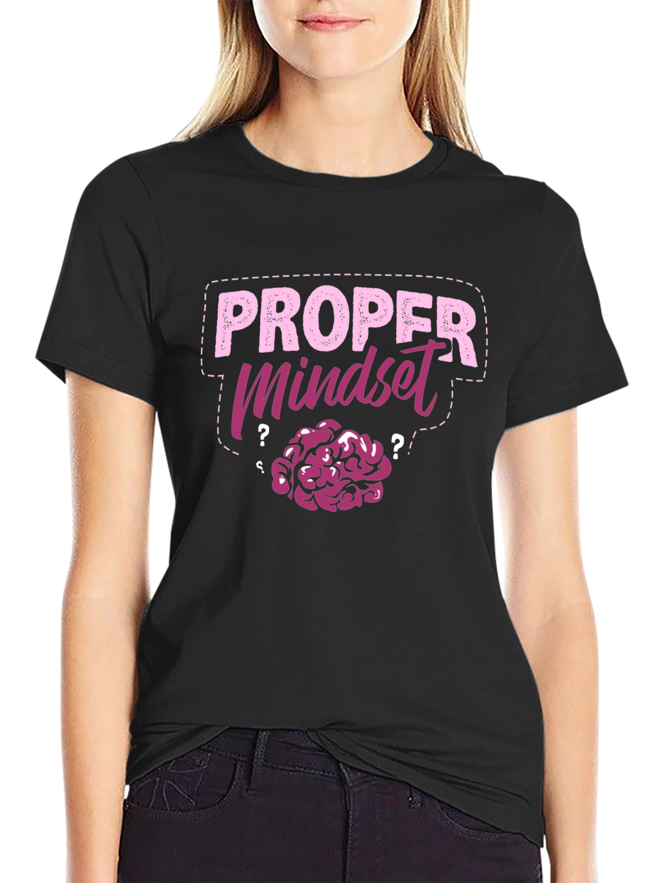 Proper Mindset Brain T-Shirt