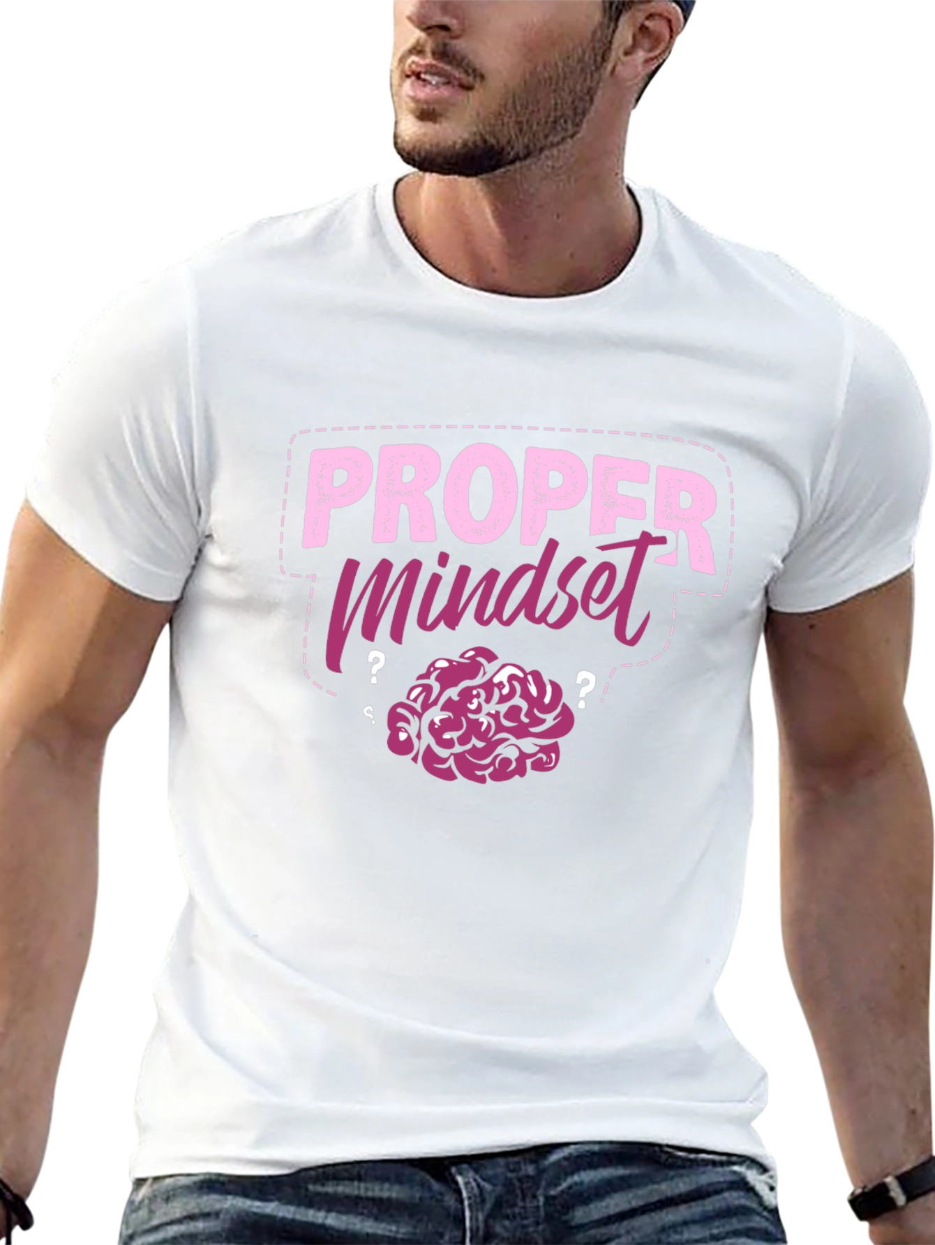 Proper Mindset Brain T-Shirt