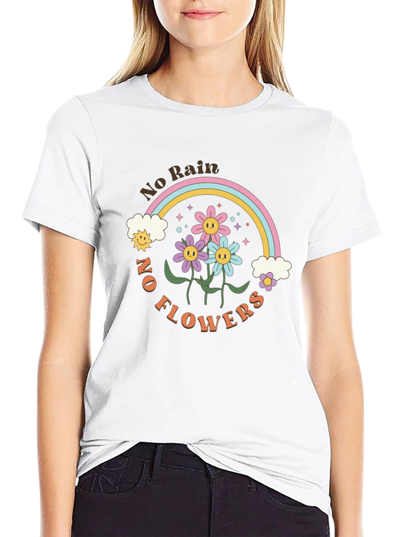 No Rain No Flowers Graphic Tee