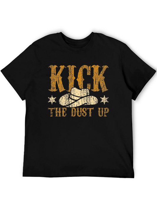Kick the Dust Up Cowboy T-Shirt - Western Style