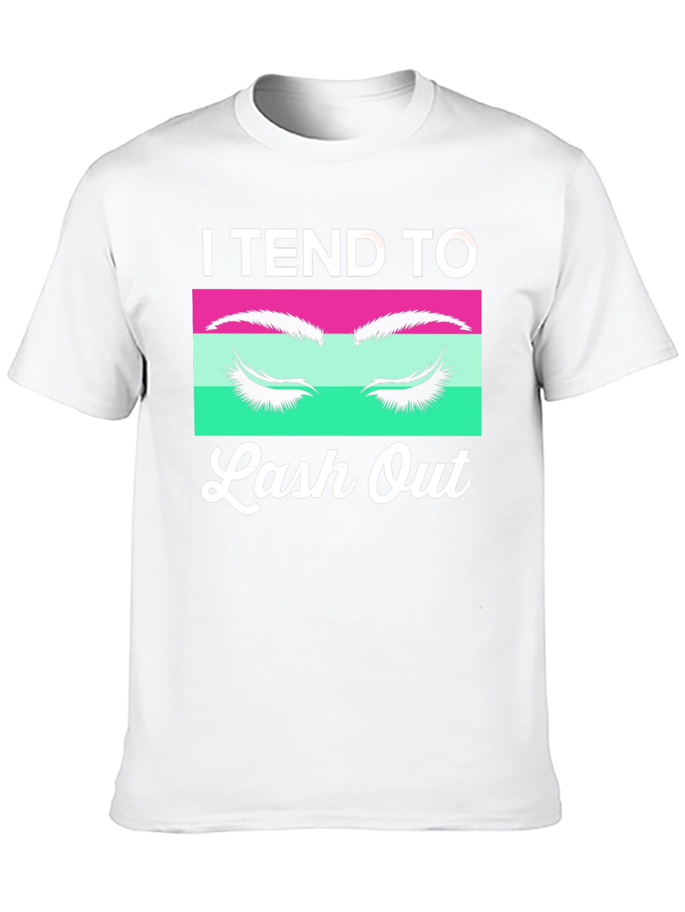 I Tend To Lash Out Graphic Tee