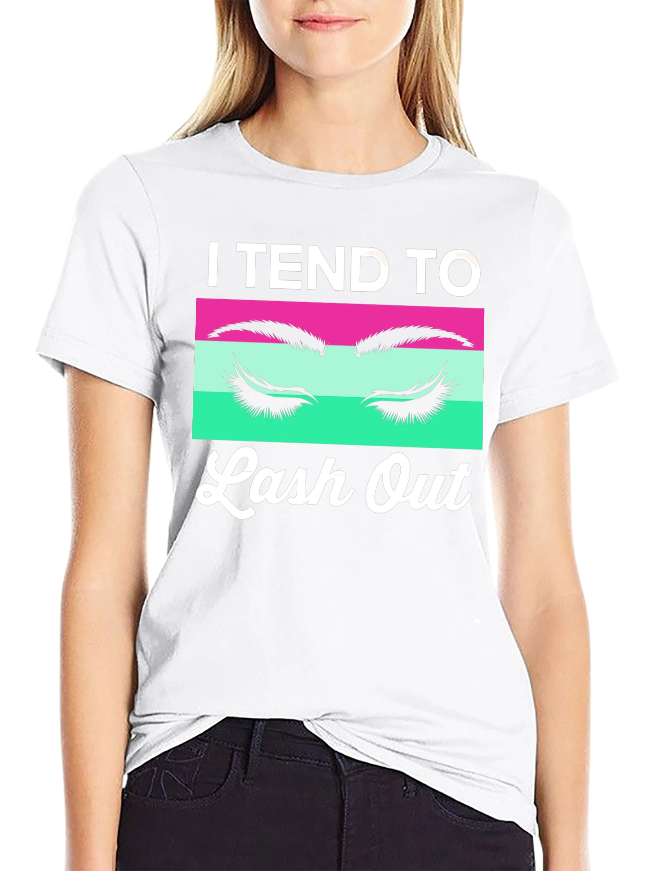 I Tend To Lash Out Graphic Tee