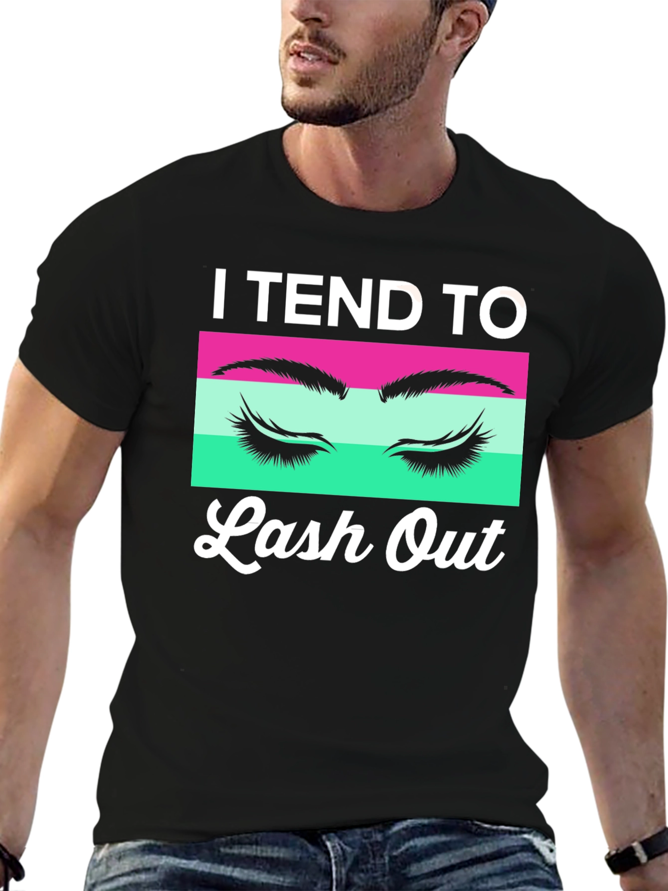 I Tend To Lash Out Graphic Tee