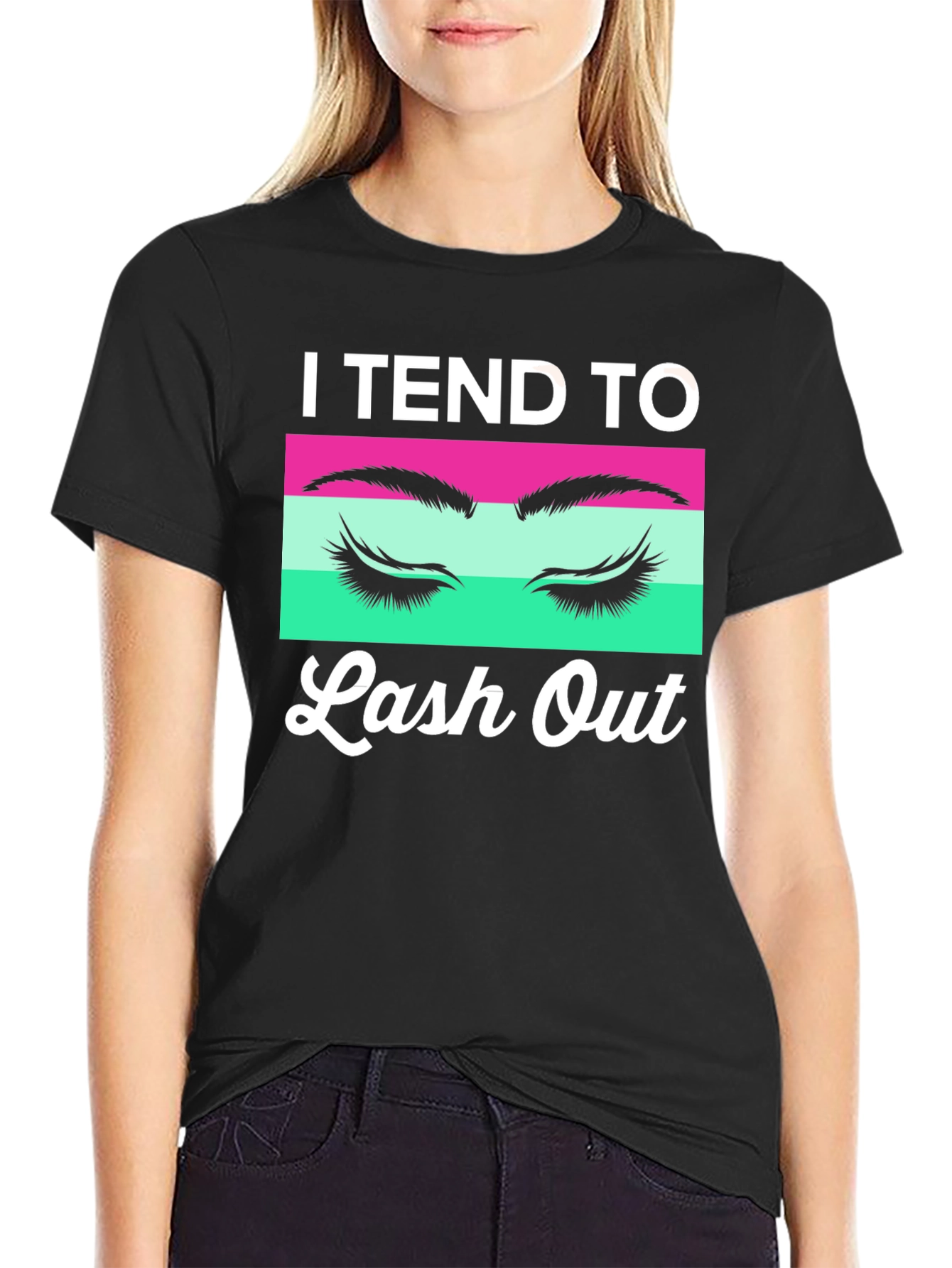 I Tend To Lash Out Graphic Tee