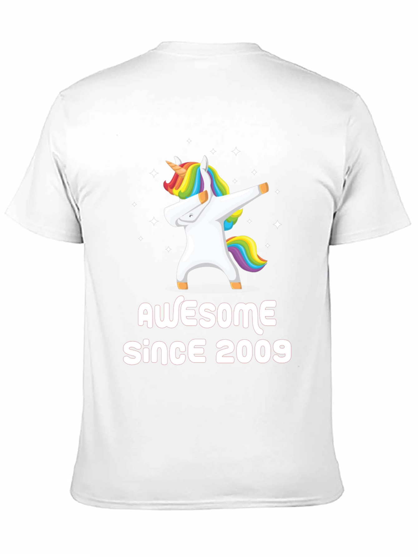 Awesome Since 2009 Unicorn Dabbing T-Shirt
