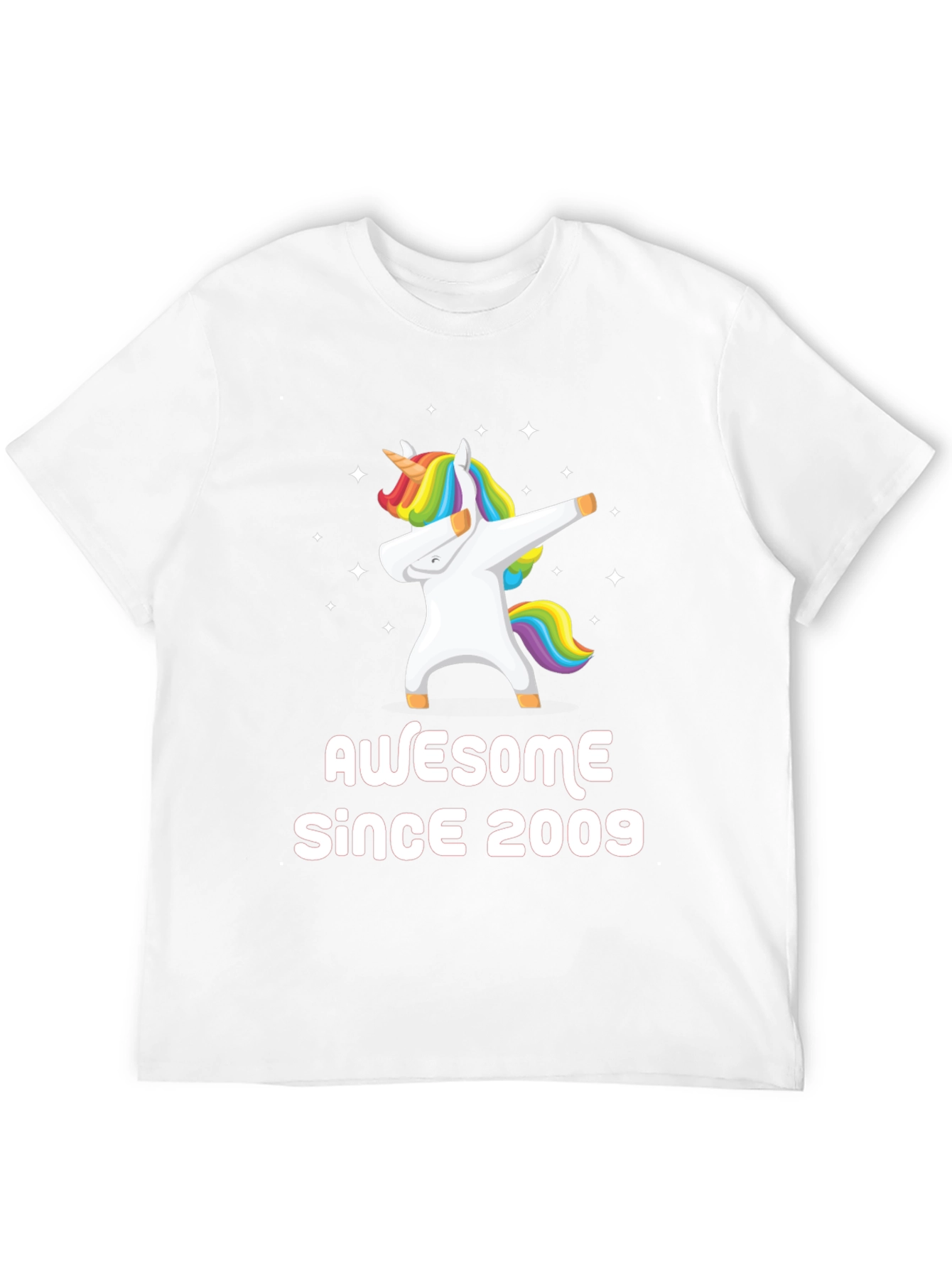 Awesome Since 2009 Unicorn Dabbing T-Shirt
