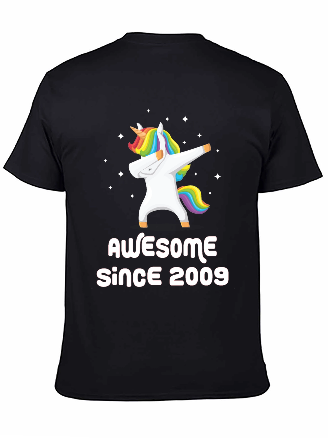 Awesome Since 2009 Unicorn Dabbing T-Shirt