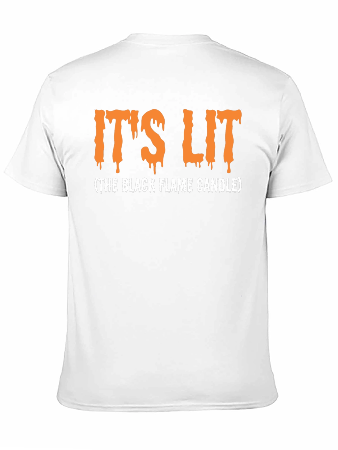 Its Lit Black Flame Candle Graphic Tee