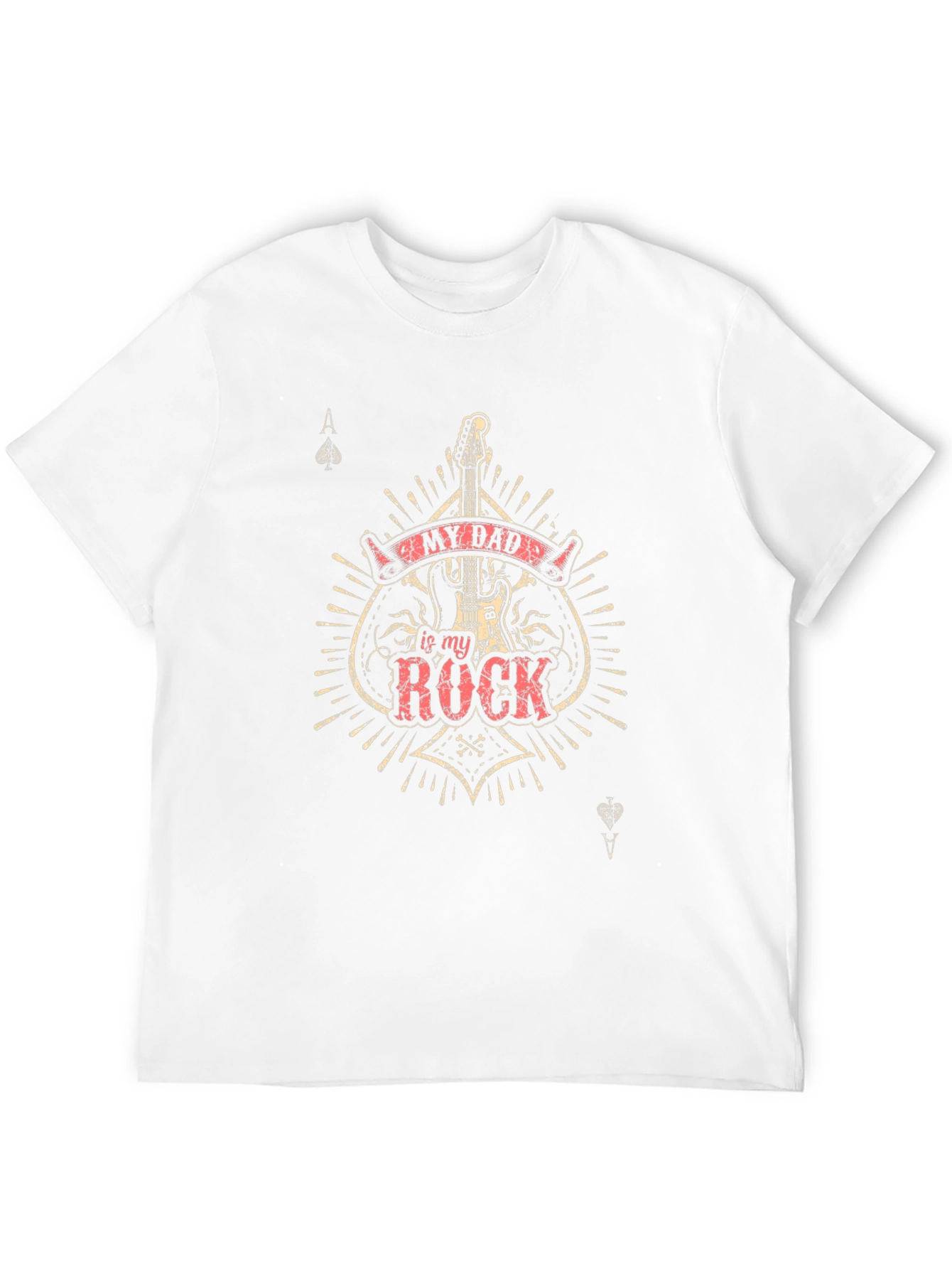 My Dad is My Rock T-Shirt Fathers Day Gift