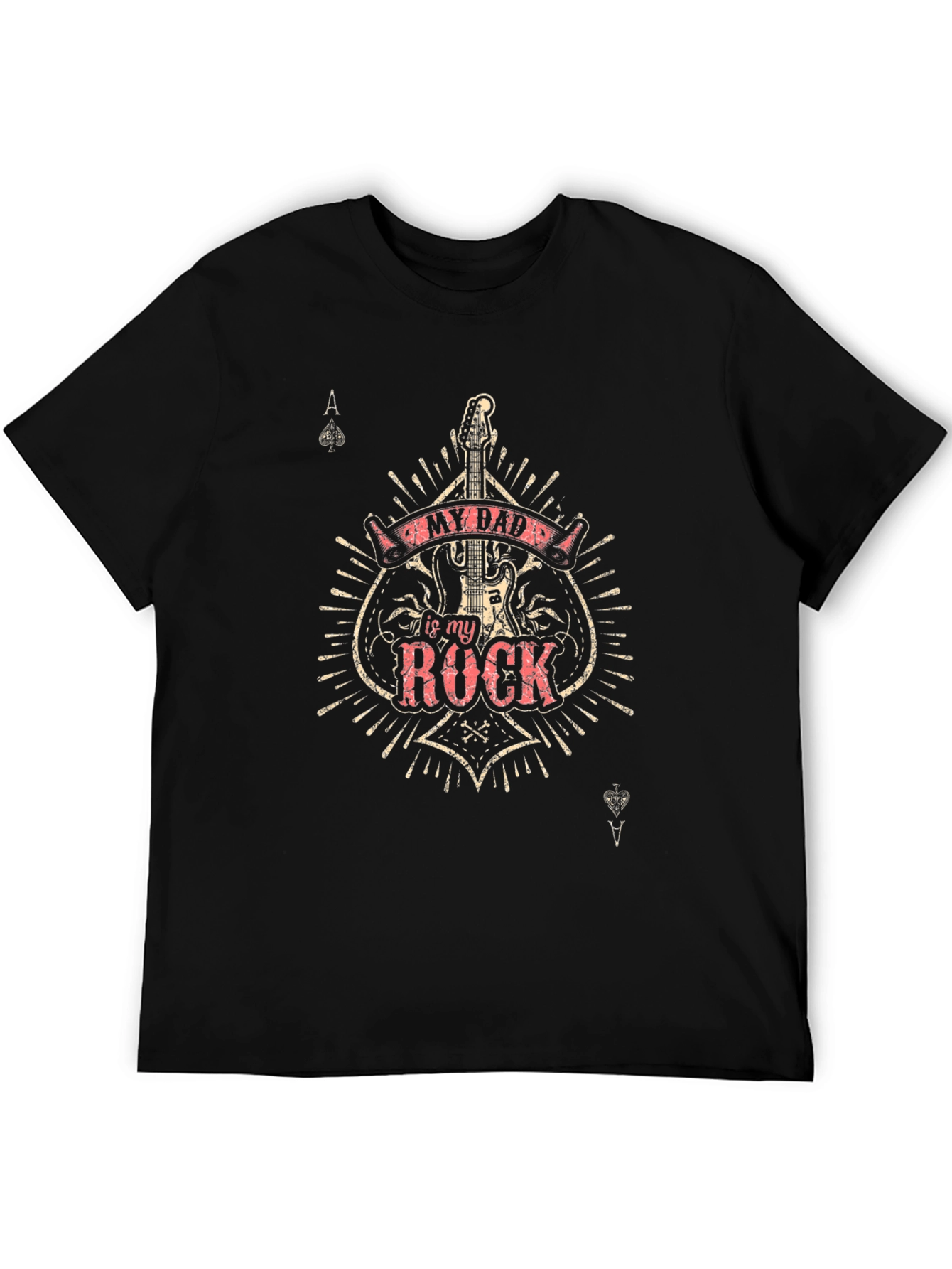 My Dad is My Rock T-Shirt Fathers Day Gift