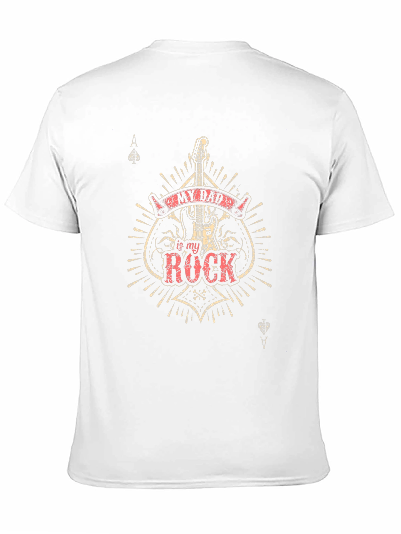 My Dad is My Rock T-Shirt Fathers Day Gift