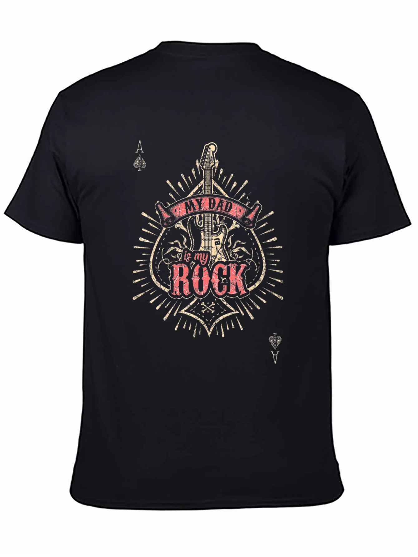 My Dad is My Rock T-Shirt Fathers Day Gift