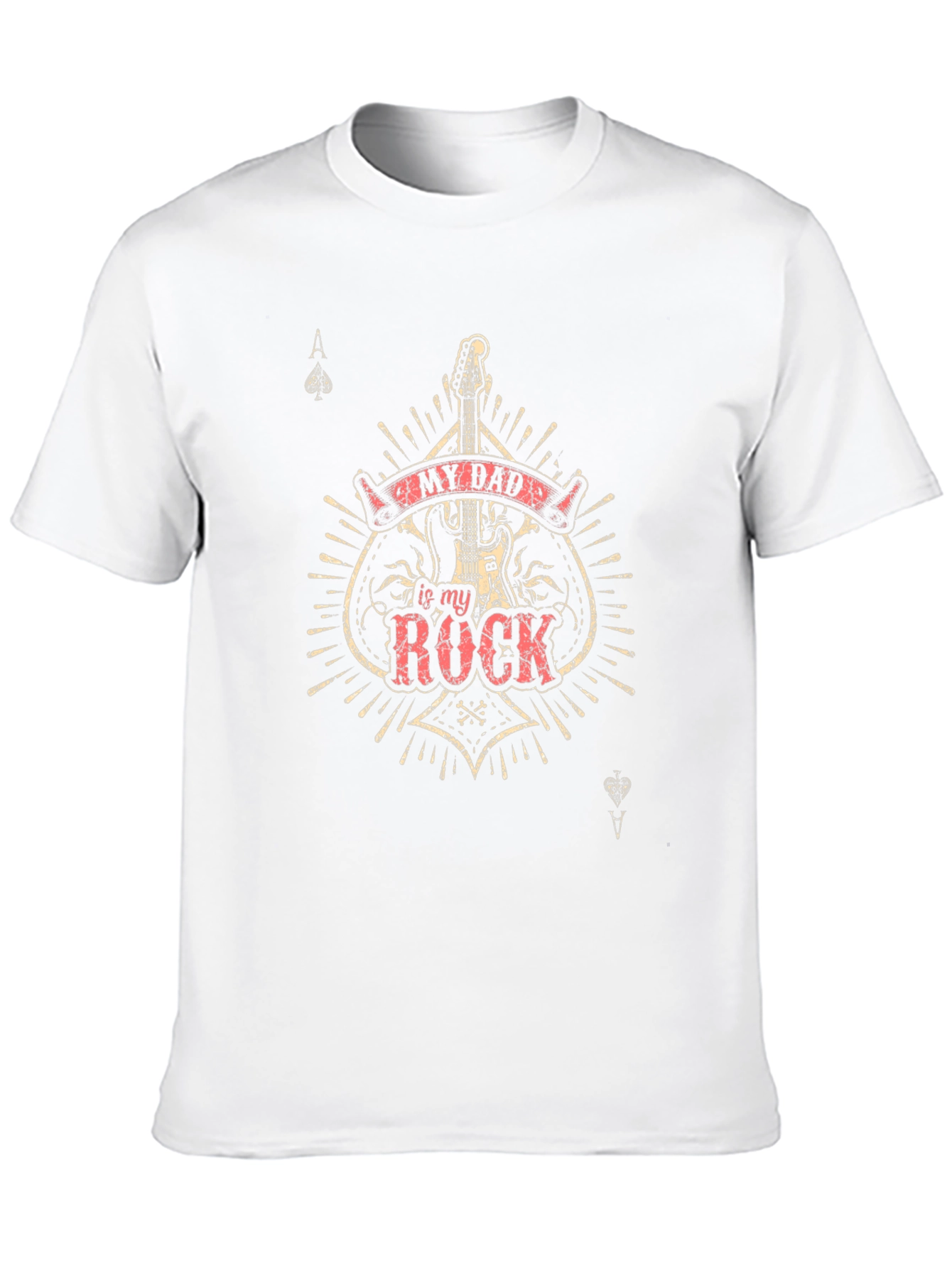 My Dad is My Rock T-Shirt Fathers Day Gift