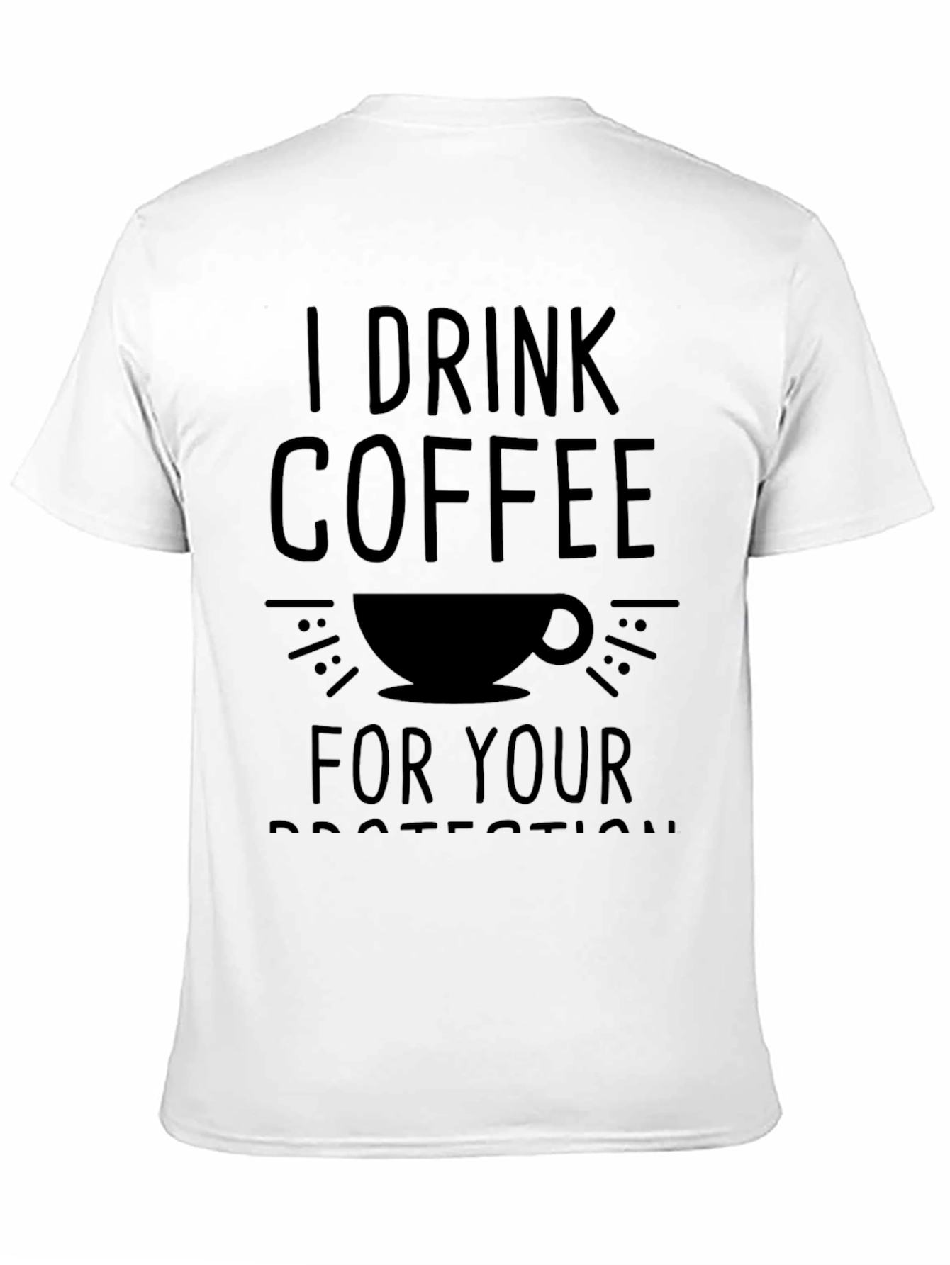 Coffee Drinker Protection T-Shirt