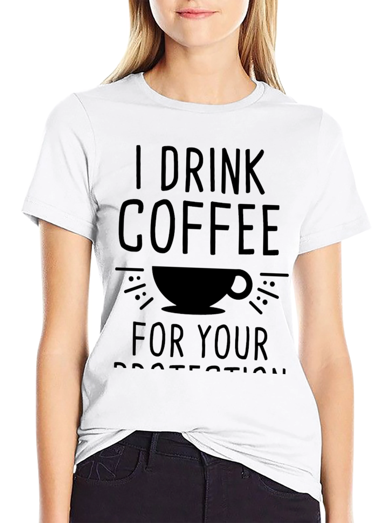 Coffee Drinker Protection T-Shirt