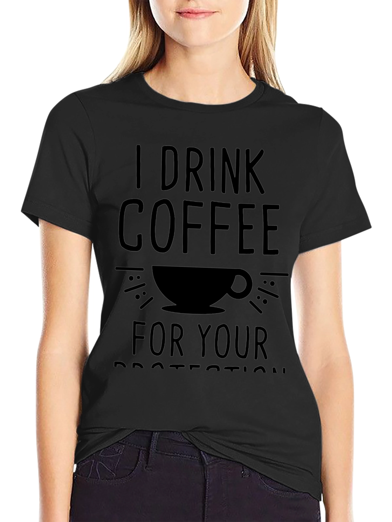 Coffee Drinker Protection T-Shirt