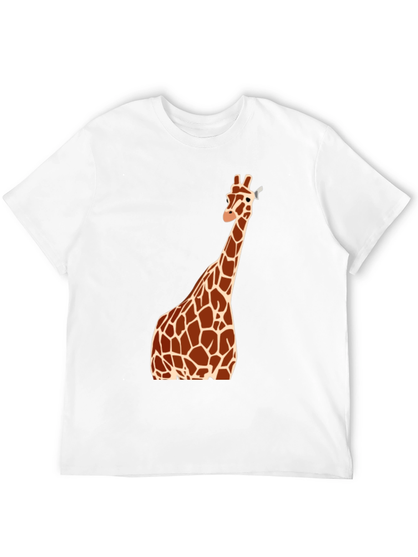 Giraffe Graphic Tee - Unique Animal T-Shirt