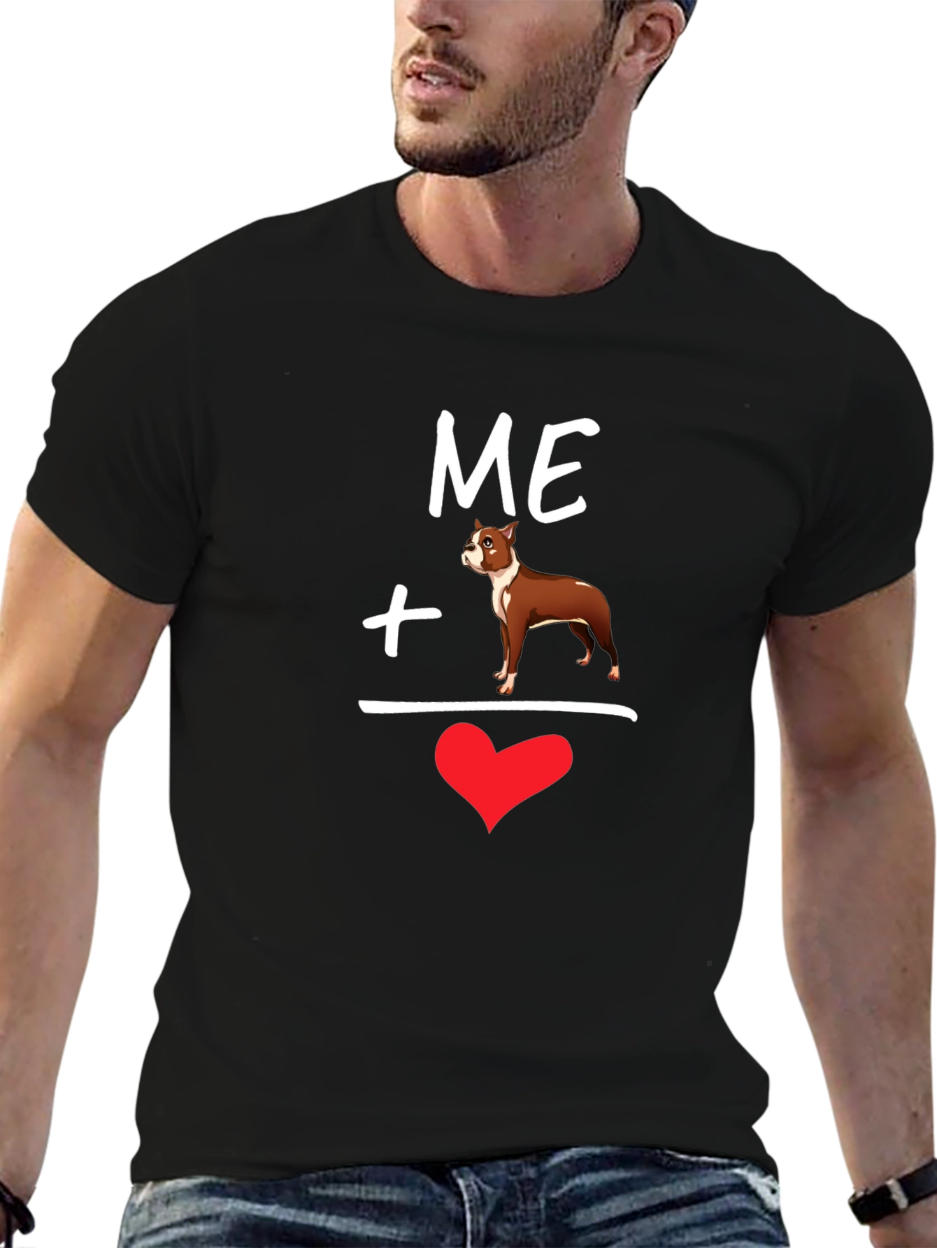 Me + Dog = Love Graphic Tee