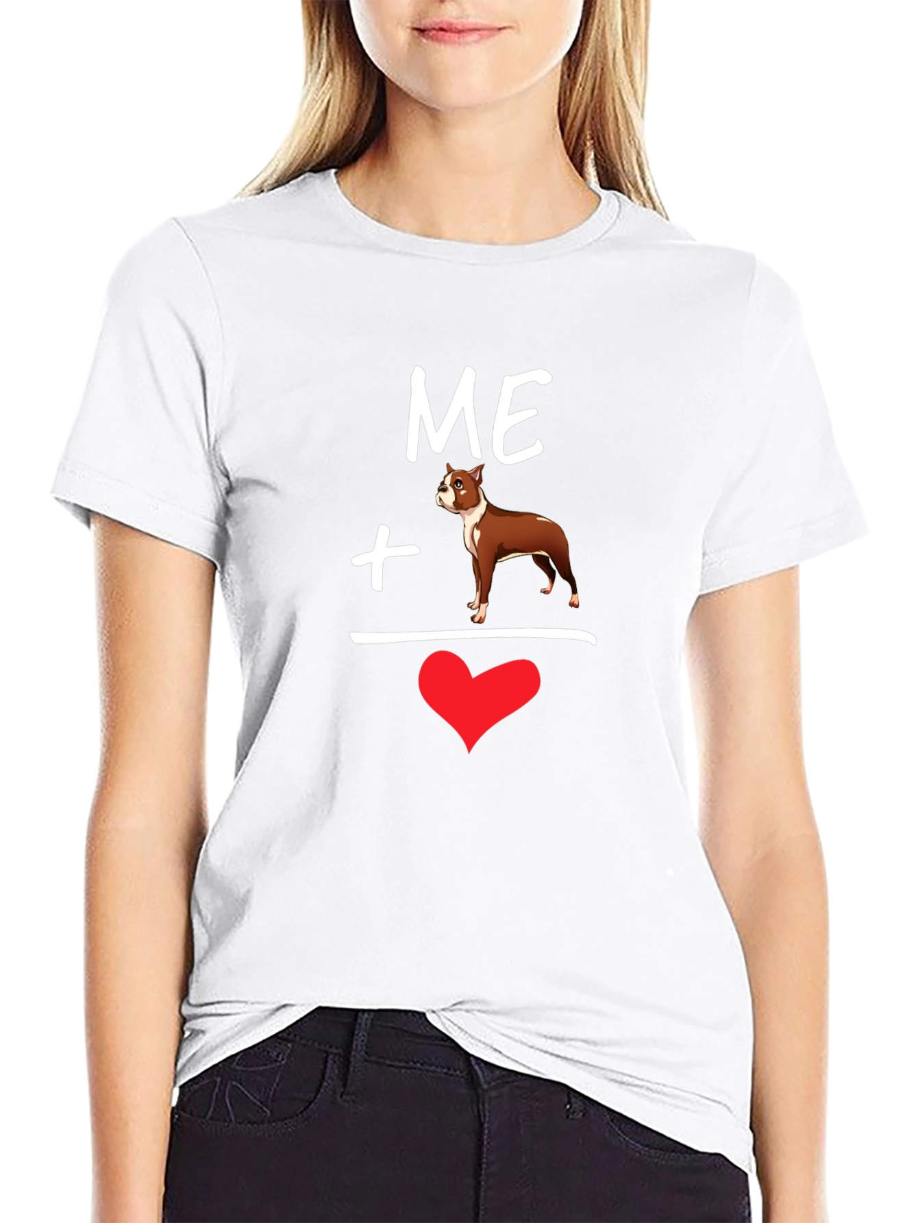 Me + Dog = Love Graphic Tee