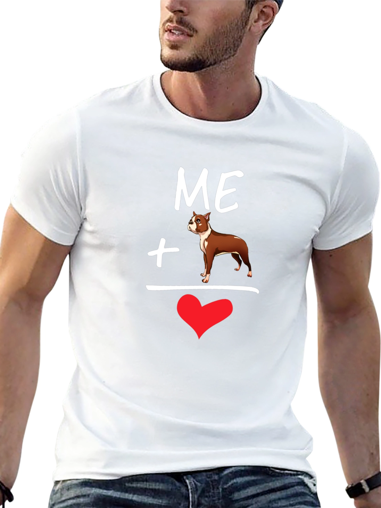 Me + Dog = Love Graphic Tee