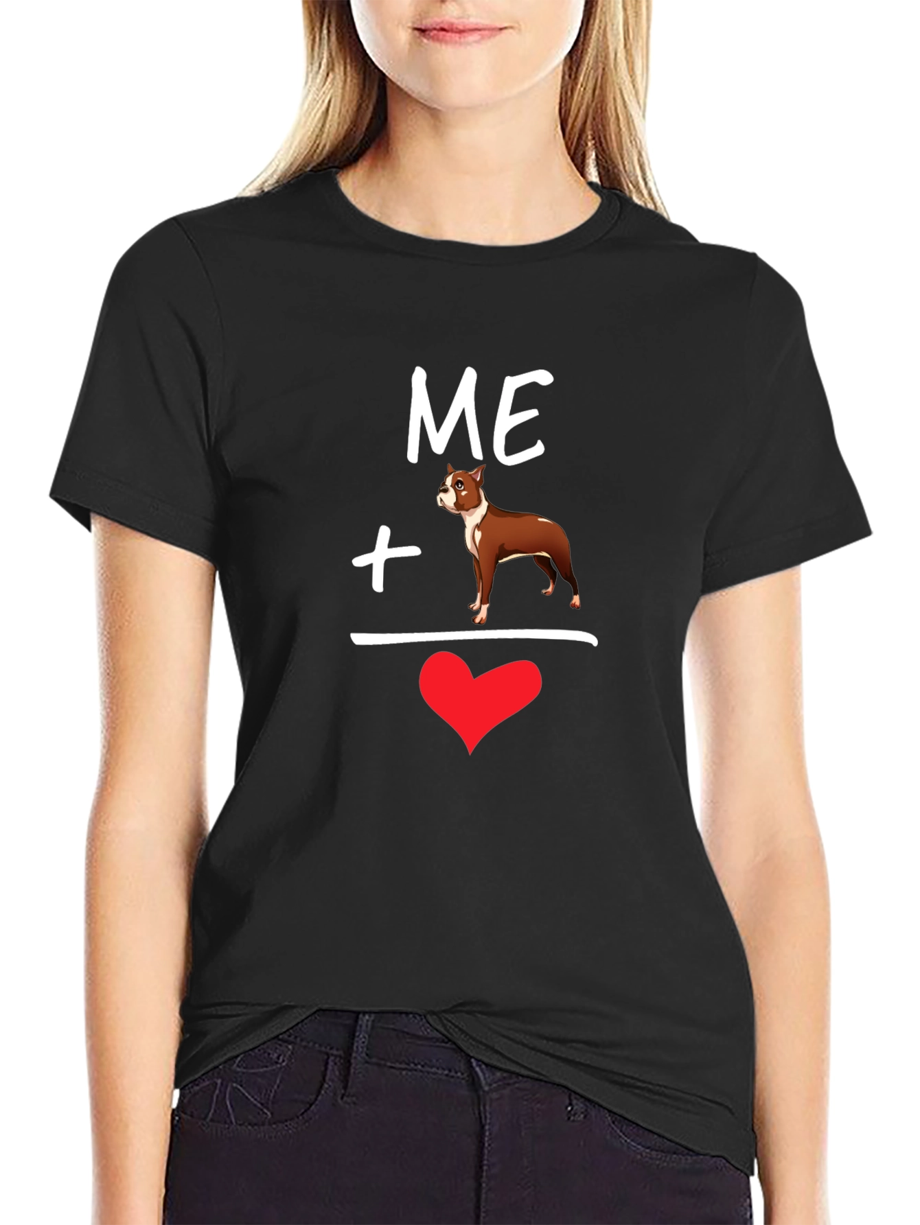 Me + Dog = Love Graphic Tee
