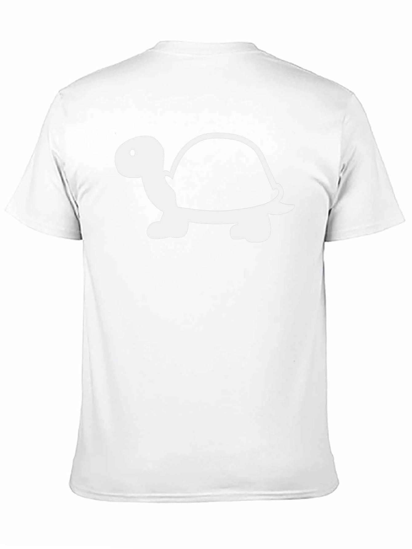 Turtle Graphic Tee - Black Cotton T-Shirt