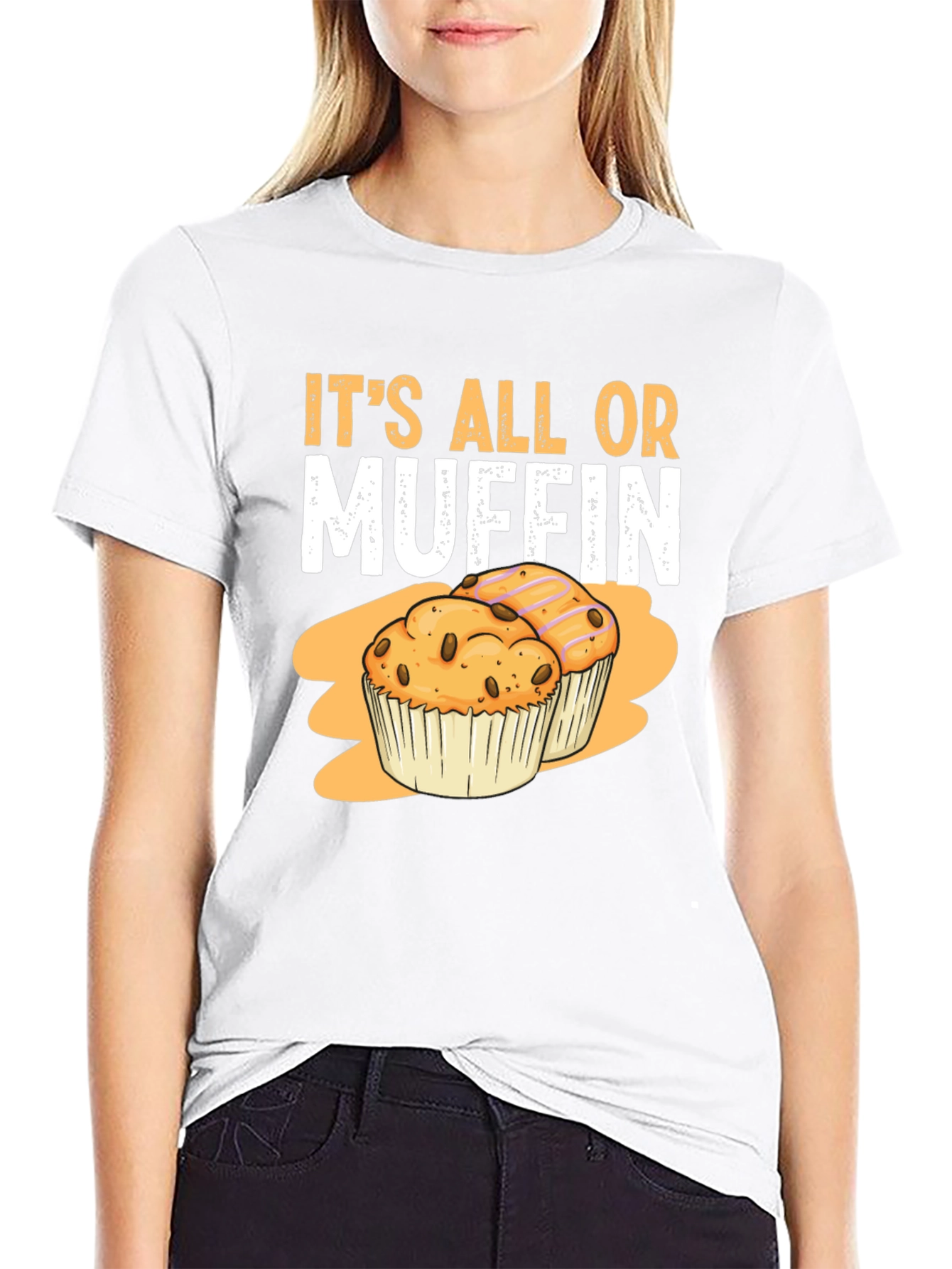 Its All Or Muffin Graphic T-Shirt