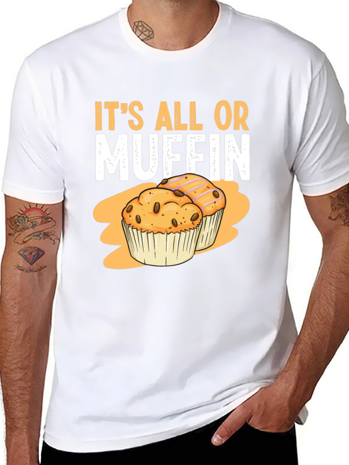 Its All Or Muffin Graphic T-Shirt