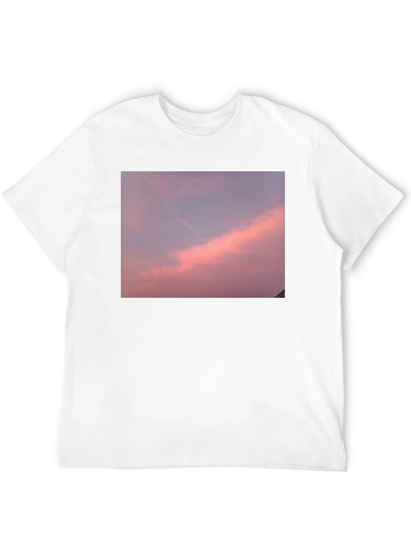 Sunset Sky Graphic Tee - Black