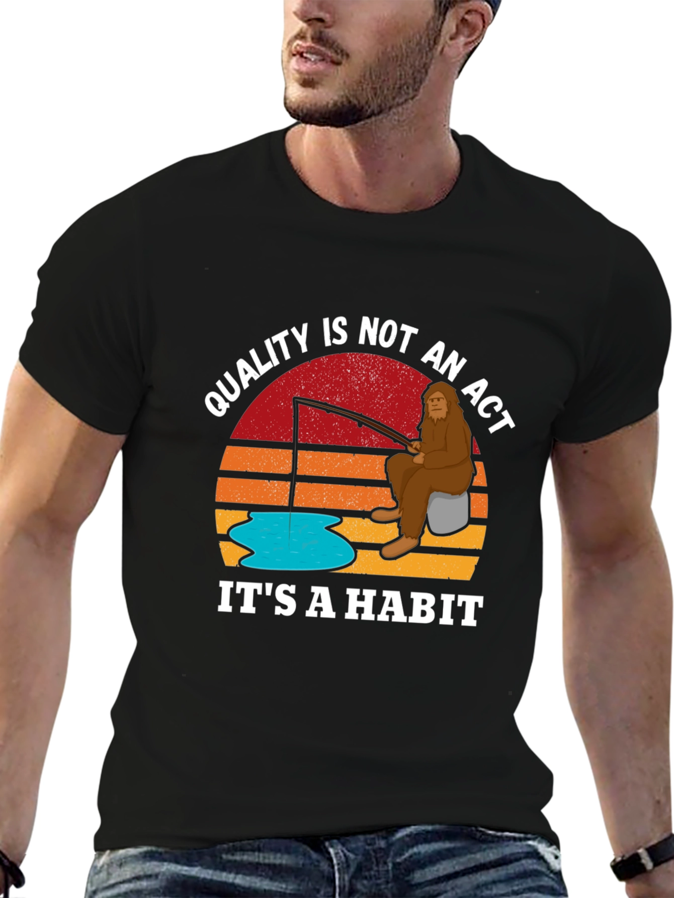 Quality is Not an Act Sasquatch T-Shirt