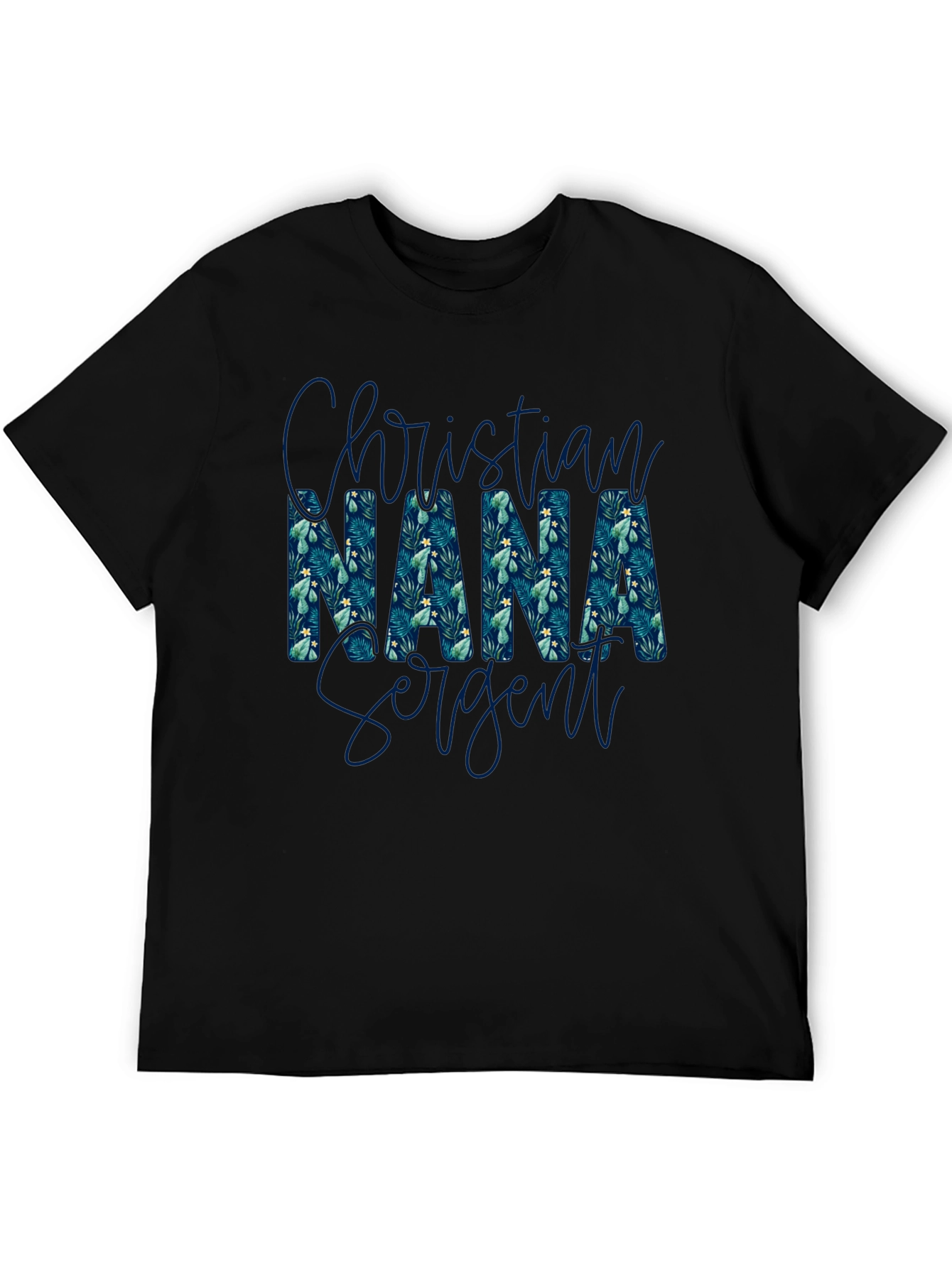Christian Nana Sargent Floral Print T-Shirt