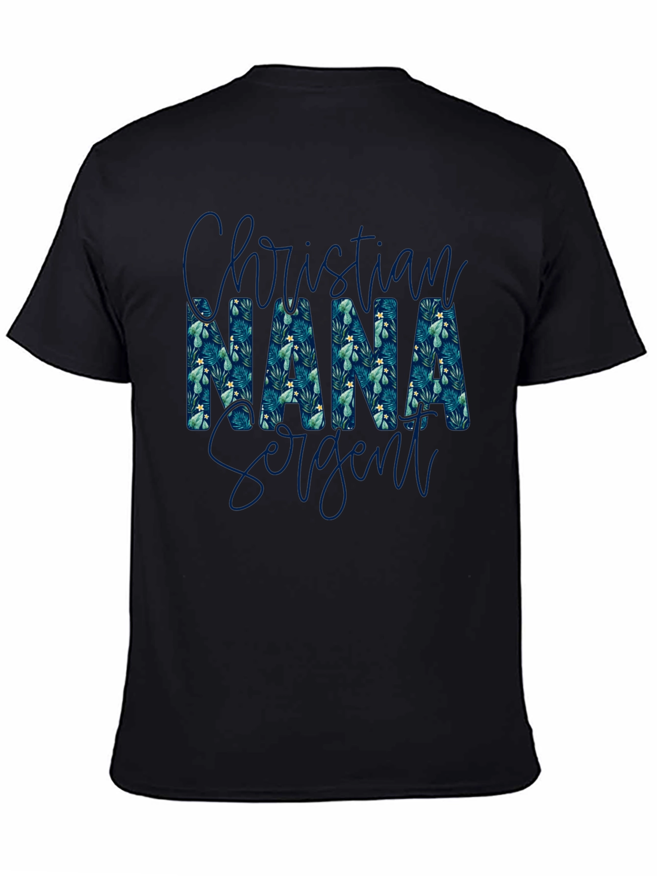 Christian Nana Sargent Floral Print T-Shirt